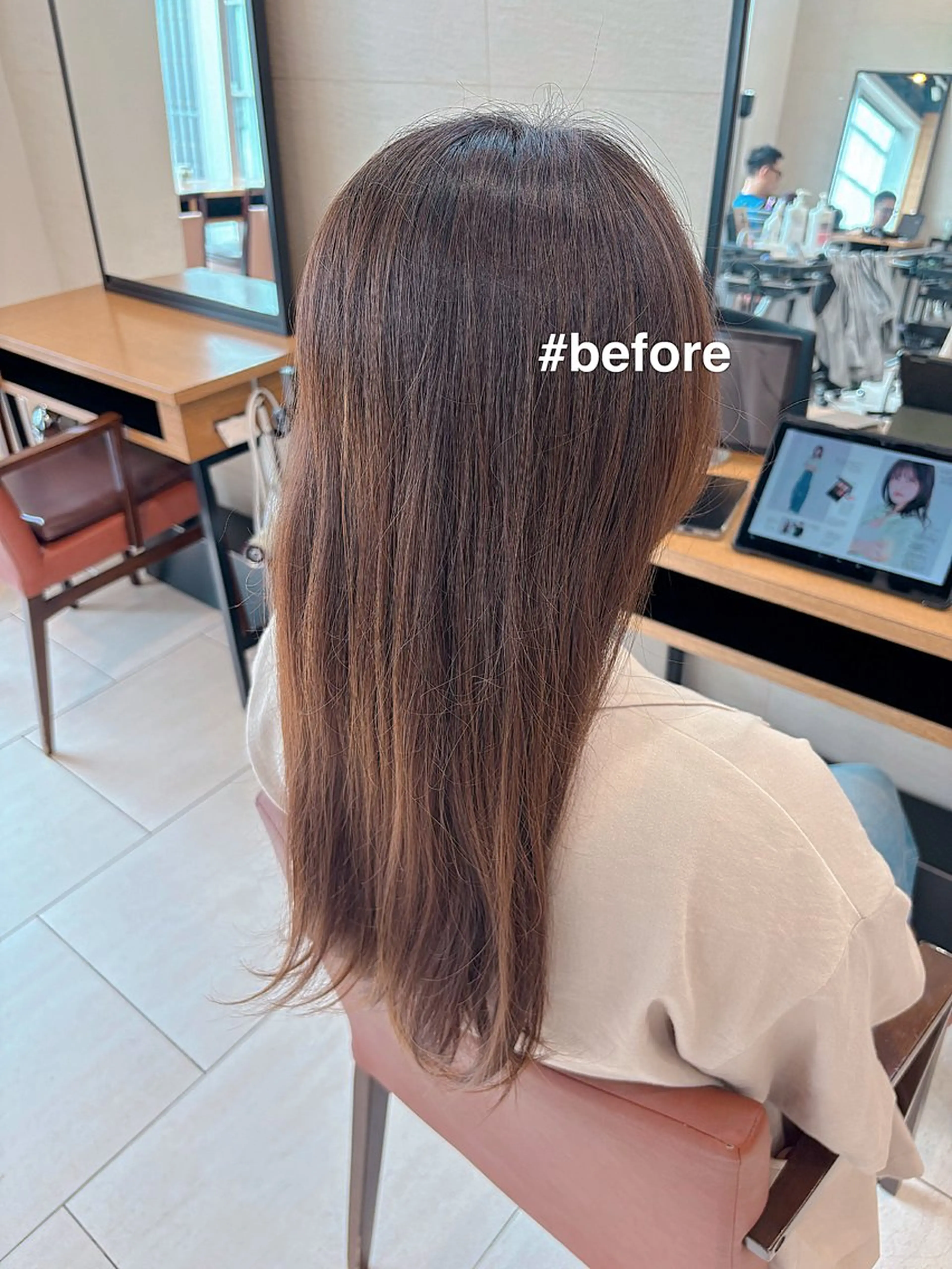 セミロング セミロングパーマ おくれ毛 カット パーマ ボブ/ミディアム 親しみやすさ/さくらのヘアスタイル