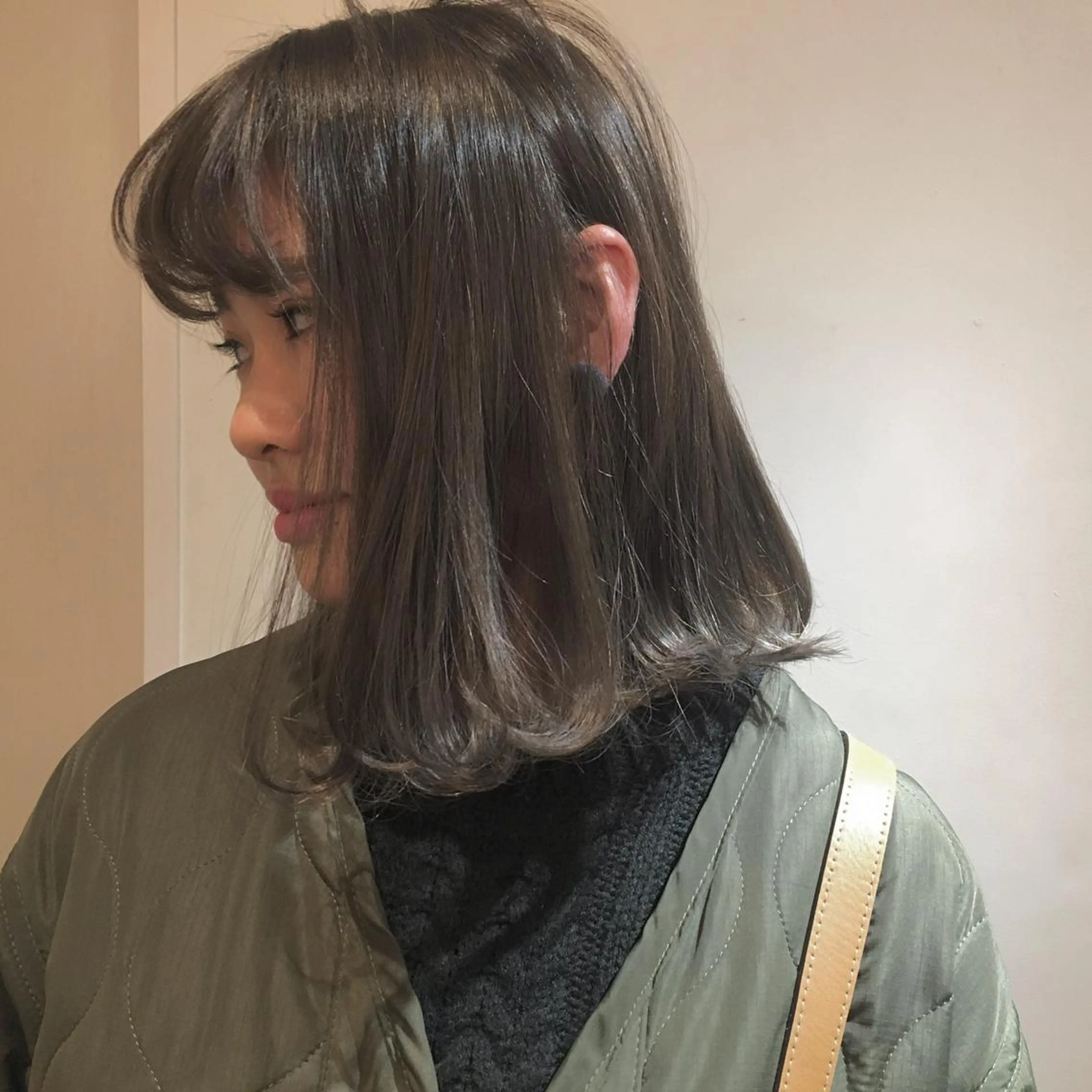 ミディアム ヘアカラー 🌸ハイトーン 新田　廉 🌸のヘアスタイル