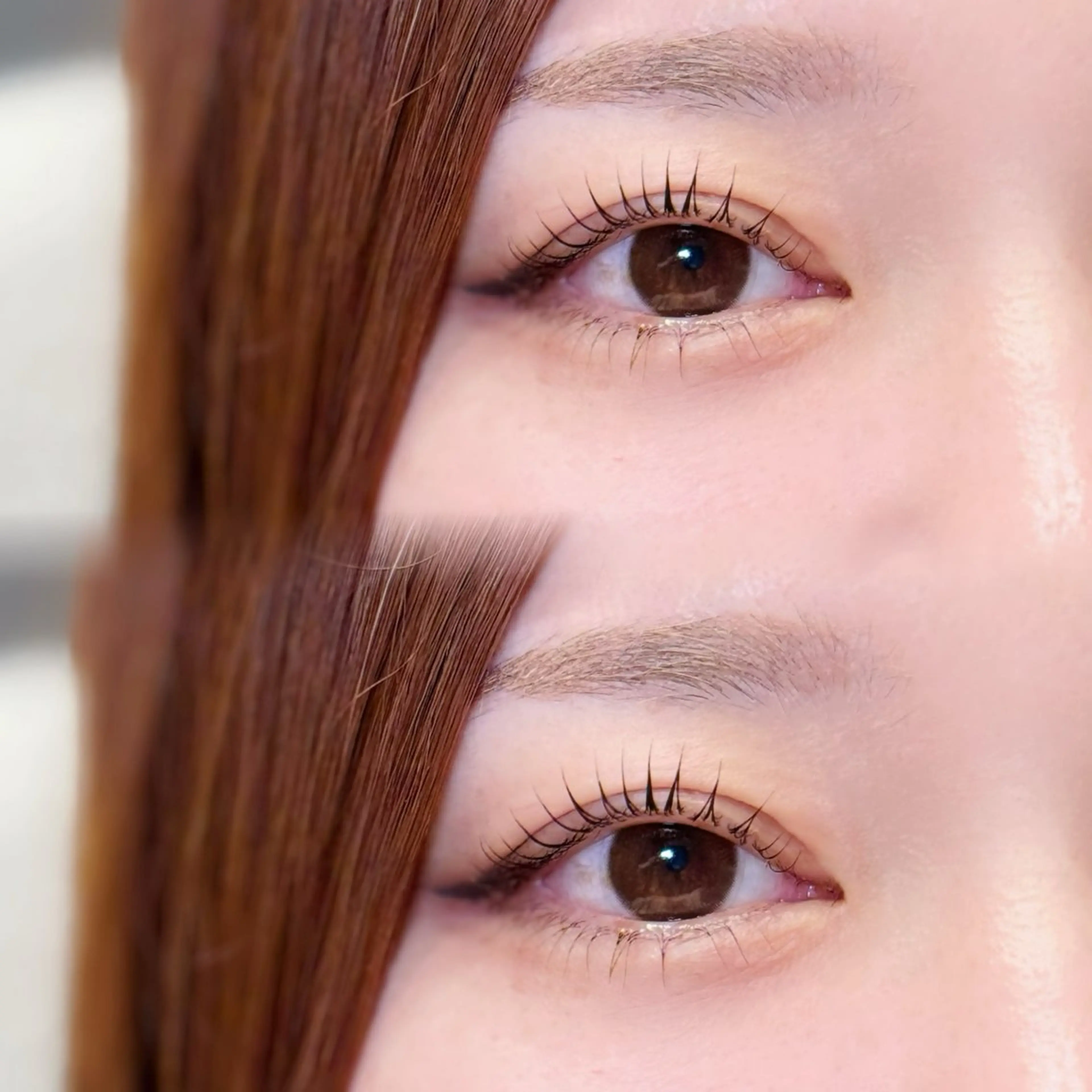 マツエク・マツパ 下まつげエクステ 一重×まつ毛パーマ マツパ 梅津/cherien 渋谷・明治神宮前のマツエク・マツパデザイン