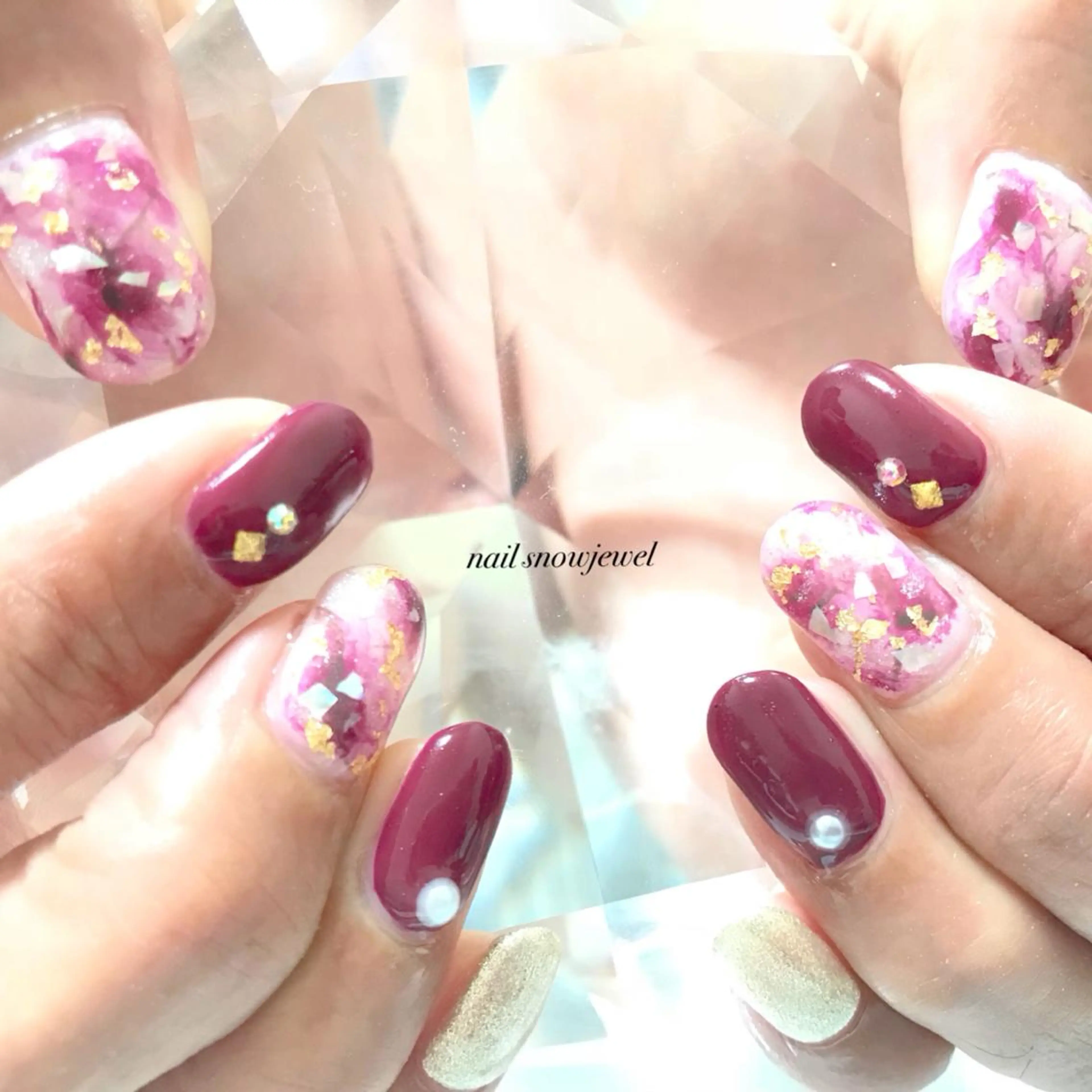 ネイル nail snowjewelのネイルデザイン