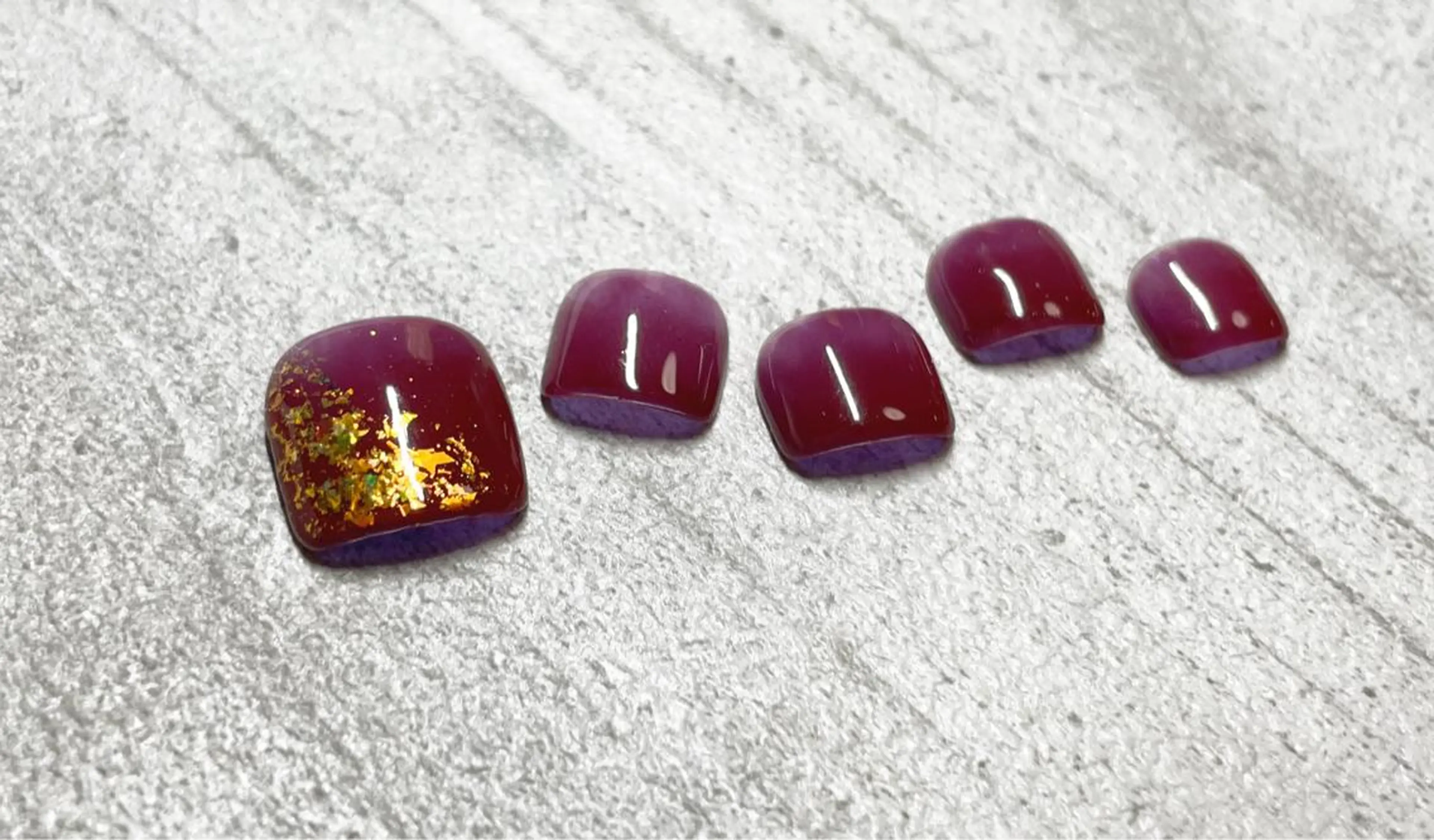 ネイル Rainbow nailsくろちゃんのネイルデザイン