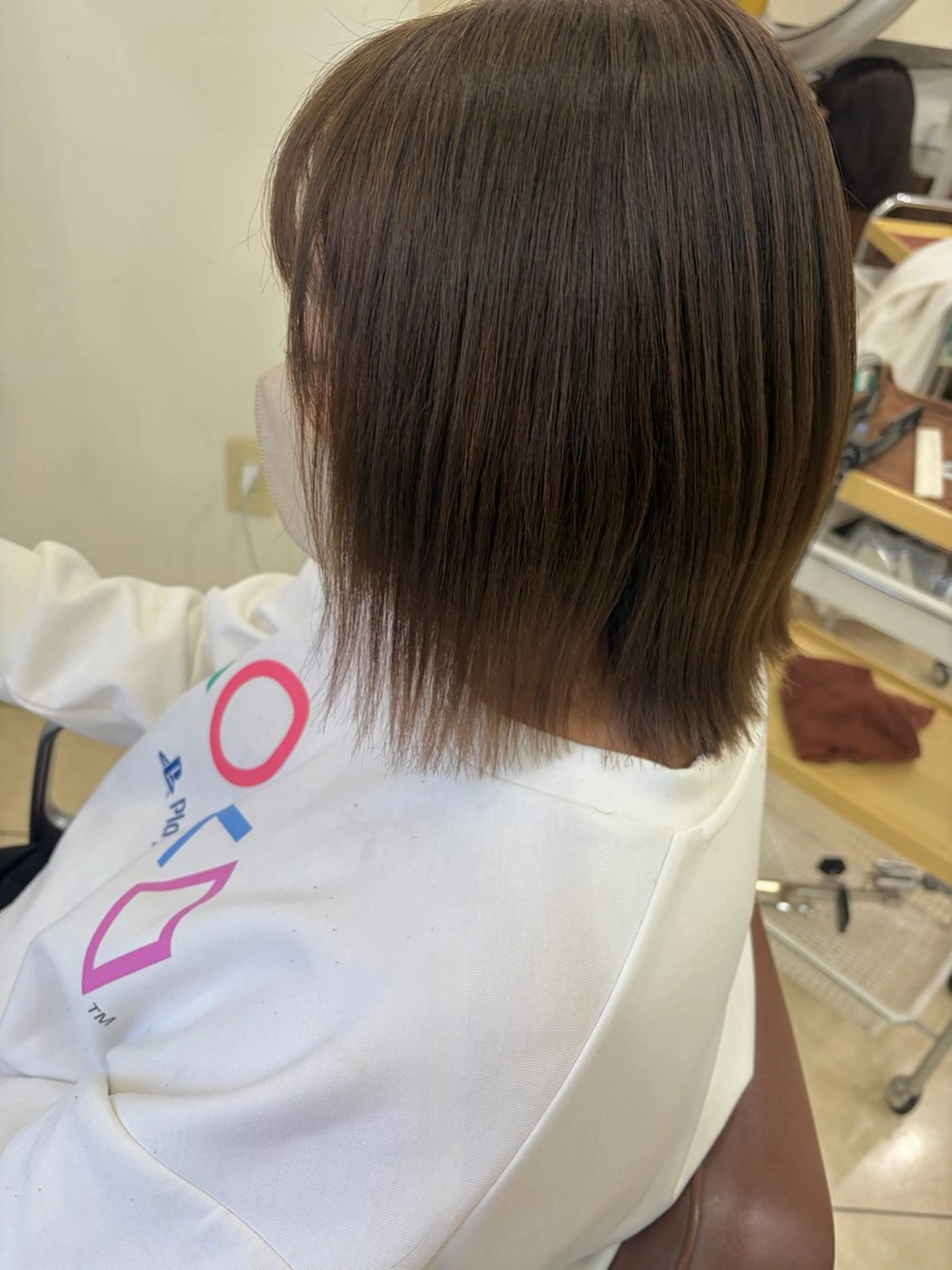 ミディアム ボブ カット トリートメント Rapt  Rita 滝沢 南のヘアスタイル