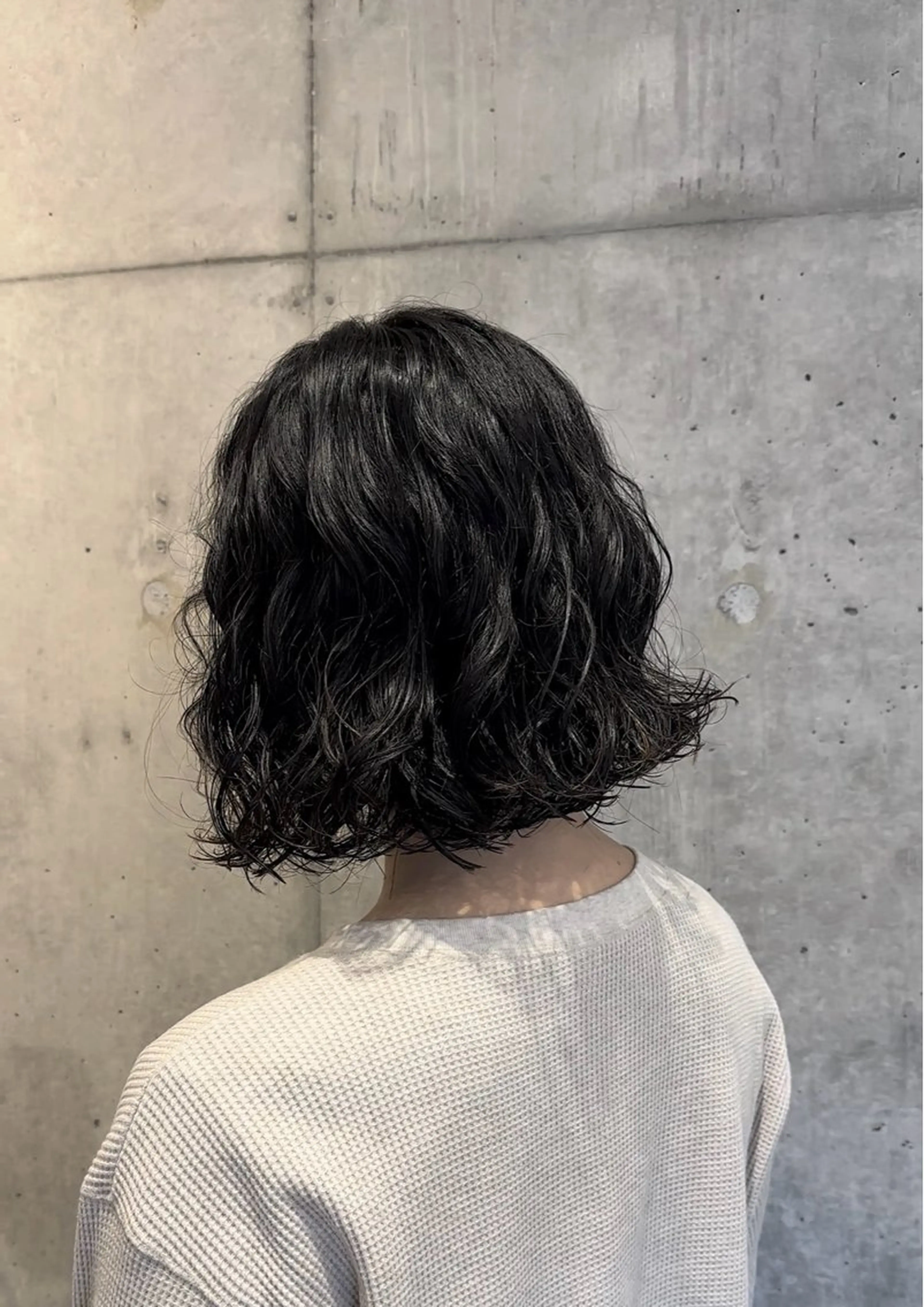 ショート パーマ ボブ くせ毛 遠藤惟斗/自由が丘/ 透明感カラー/パーマのヘアスタイル