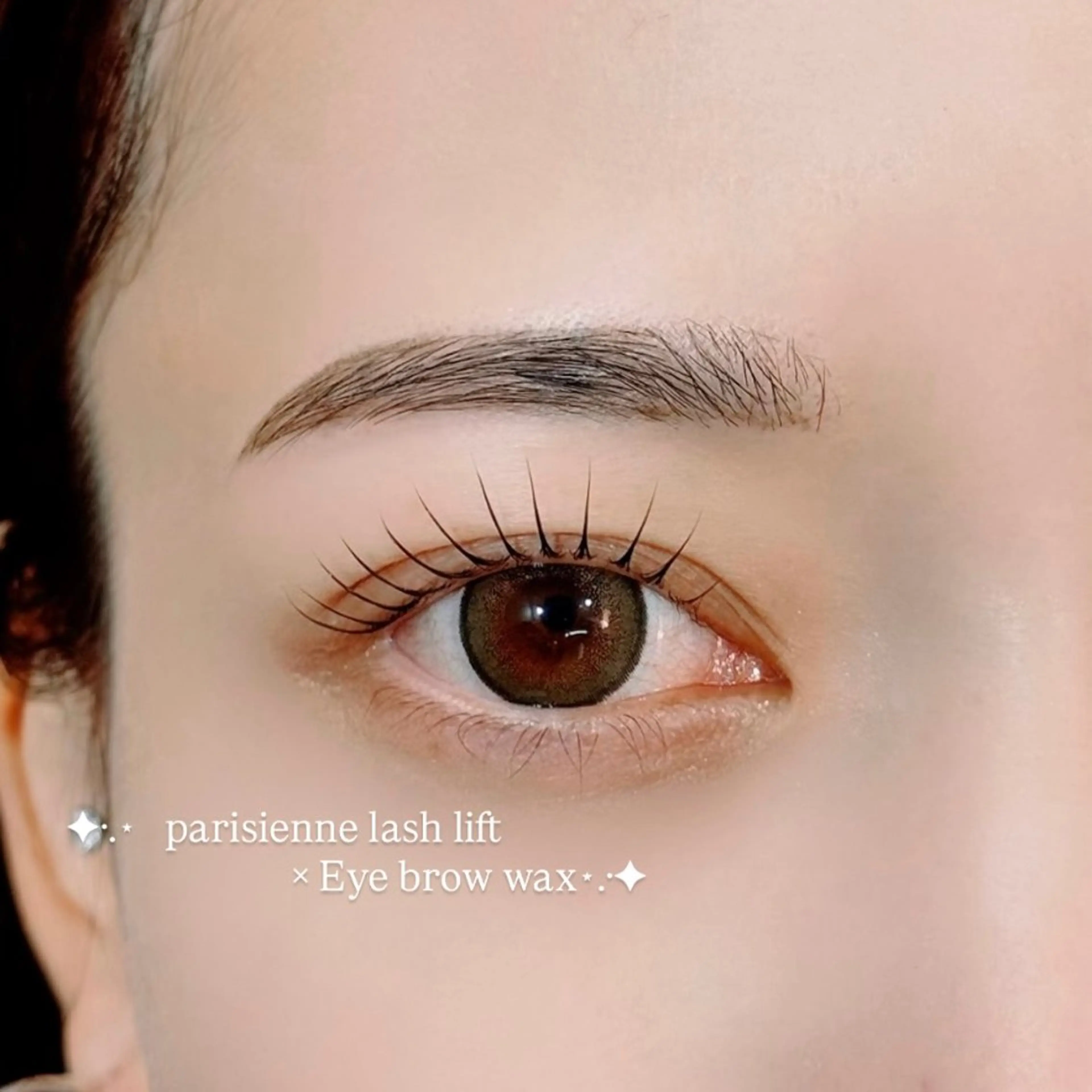 〖 set menu🎀 〗パリジェンヌラッシュリフト×眉wax 🐰の写真