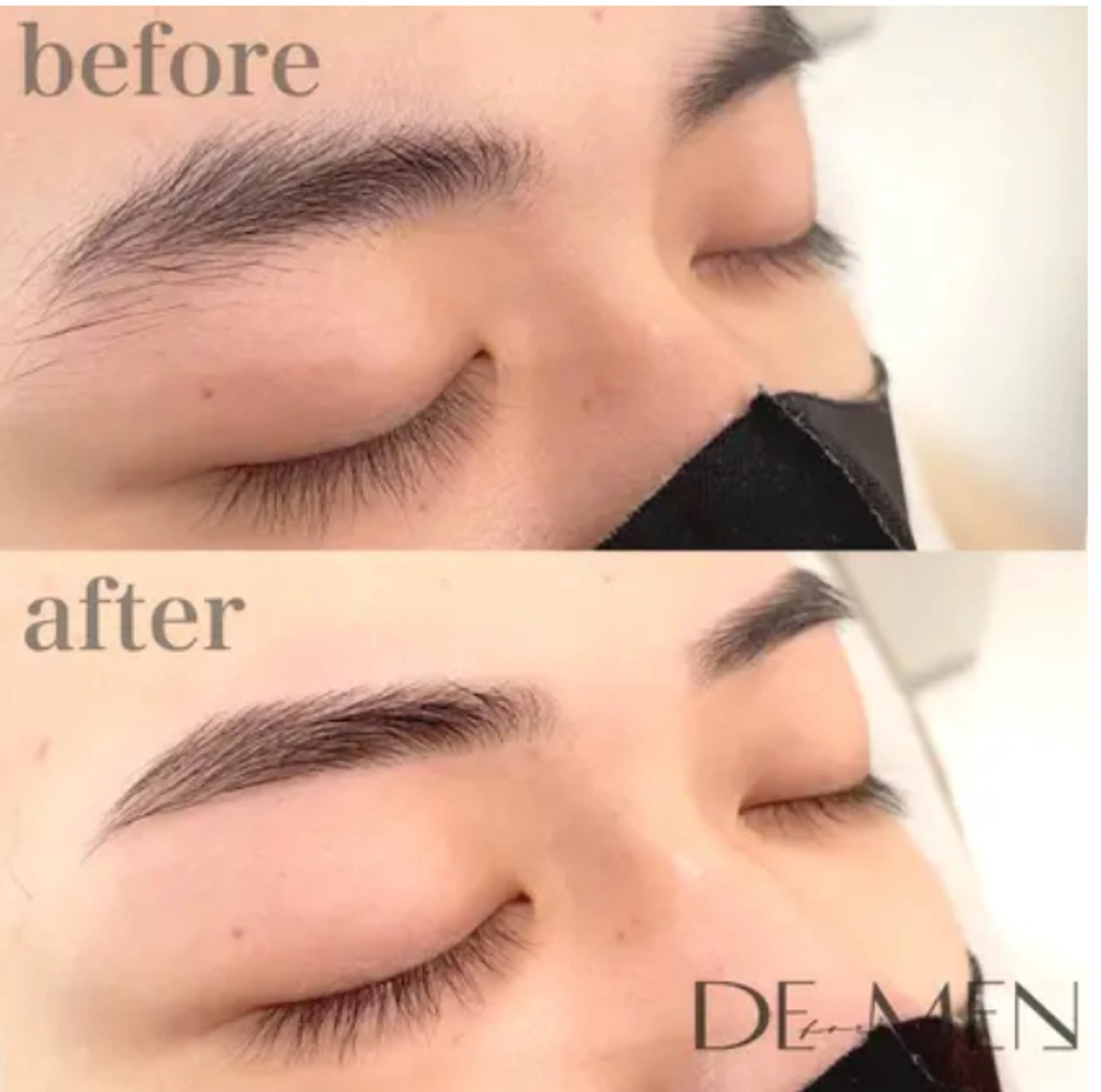 直前割価格❣️ベテラン担当🔱メンズ眉ワックス脱毛🦖半個室/カット込みの写真