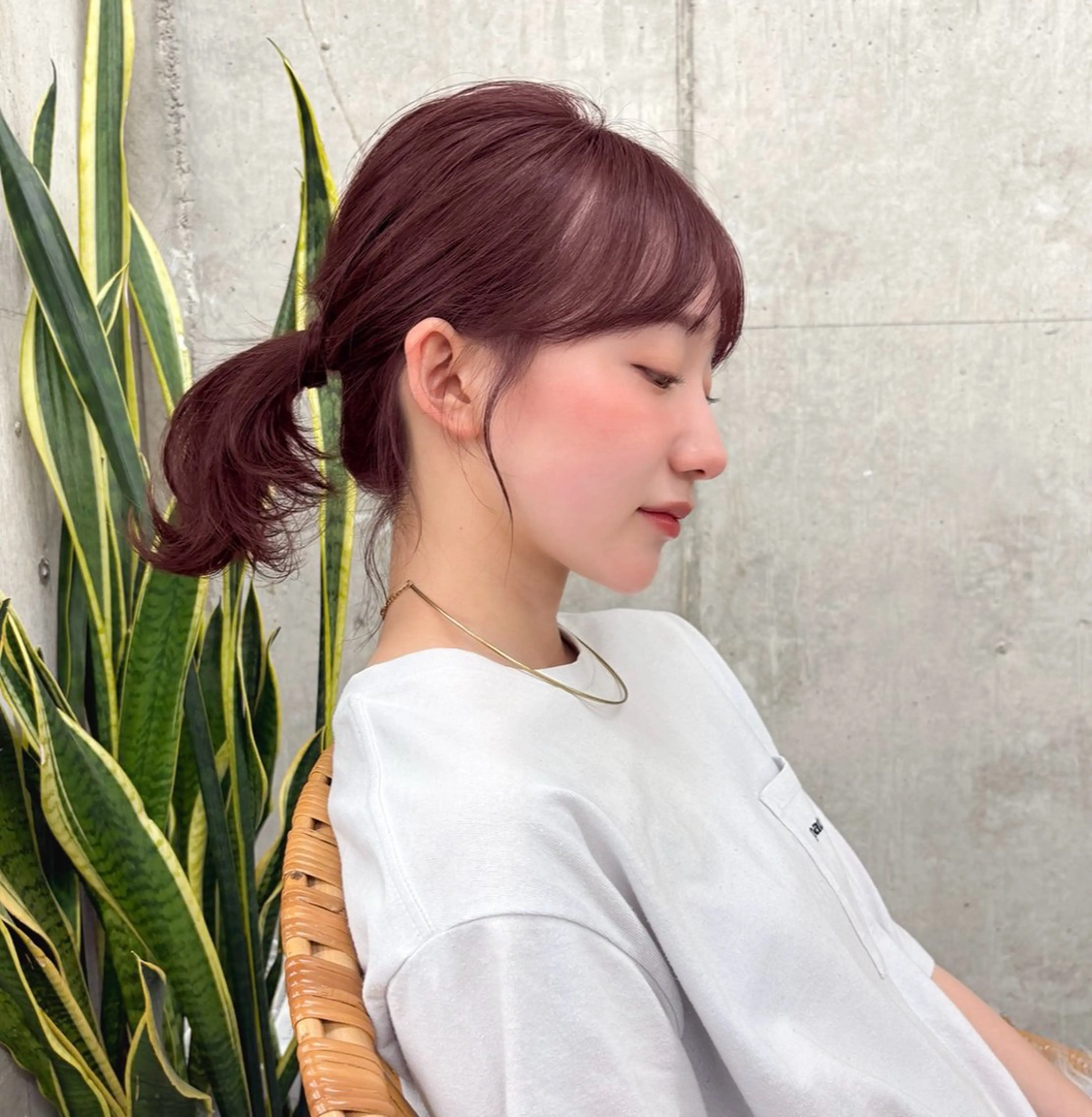 ミディアム ピンクブラウン 🌷暖色カラー /Mina/渋谷🌷のヘアスタイル