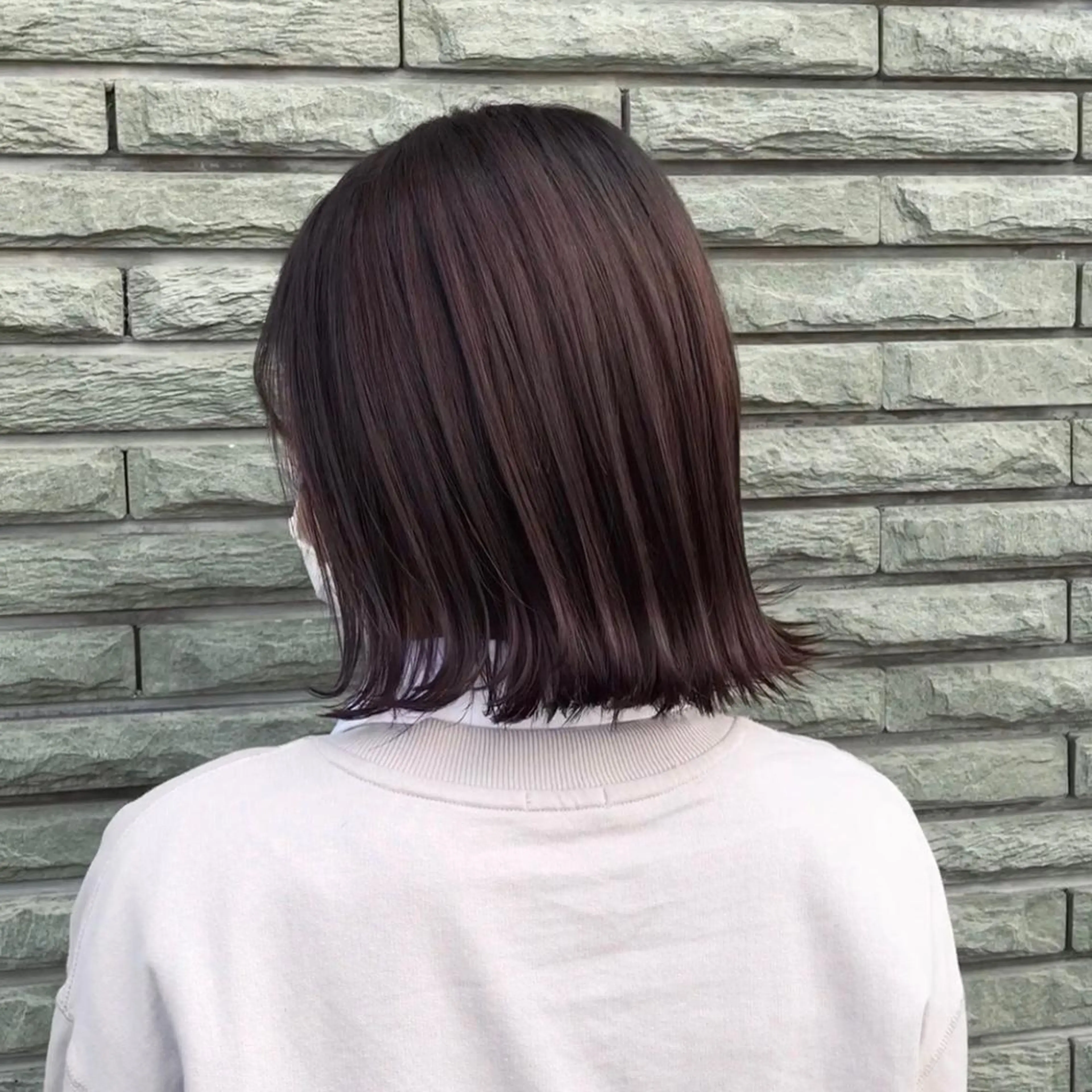 ショート カラー ヘアアレンジ ショートボブ シールエクステ バレイヤージュ ブリーチ デザインカラー アンドウ ユウ/ レイヤーカット/韓国のヘアスタイル