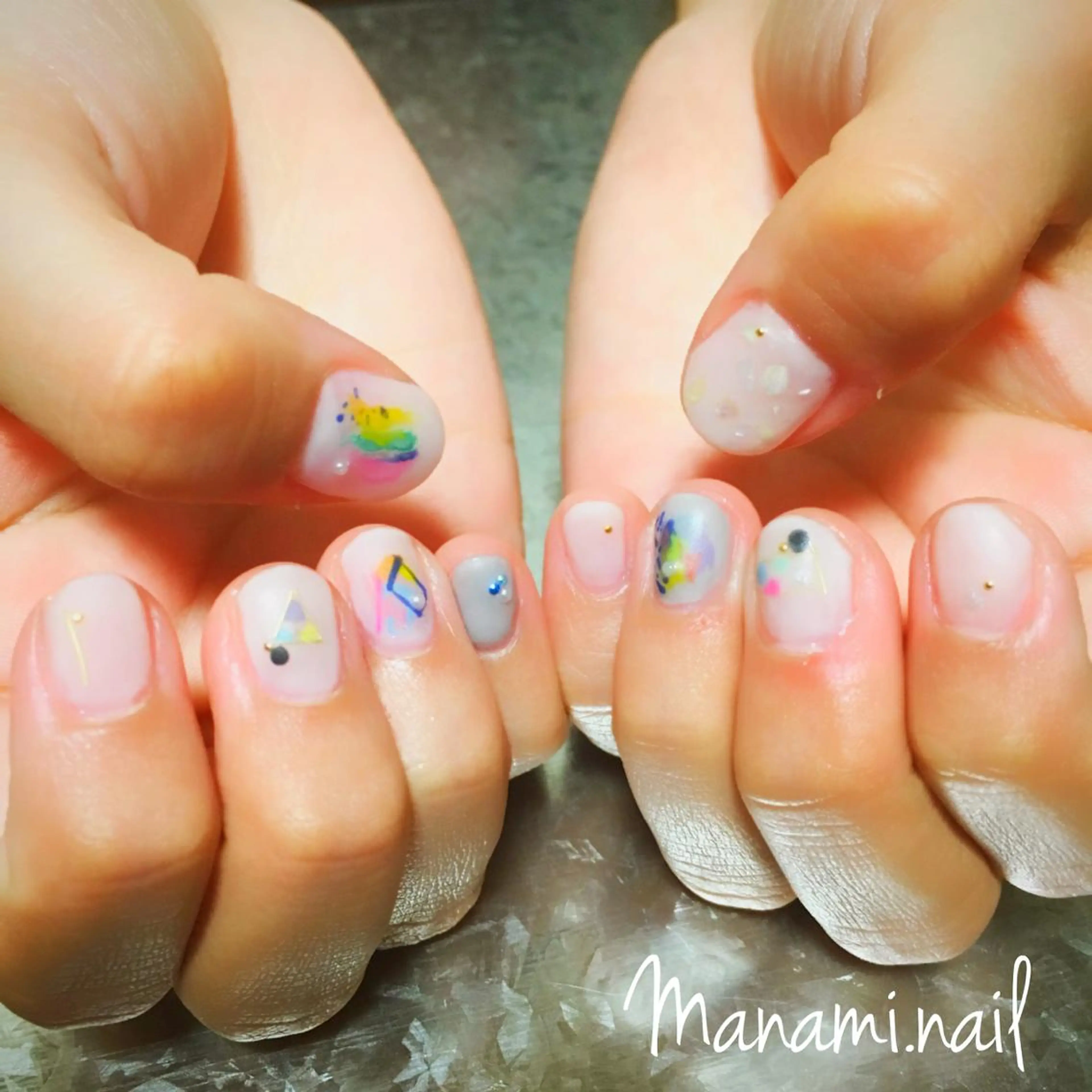 ネイル hrd manamiのネイルデザイン