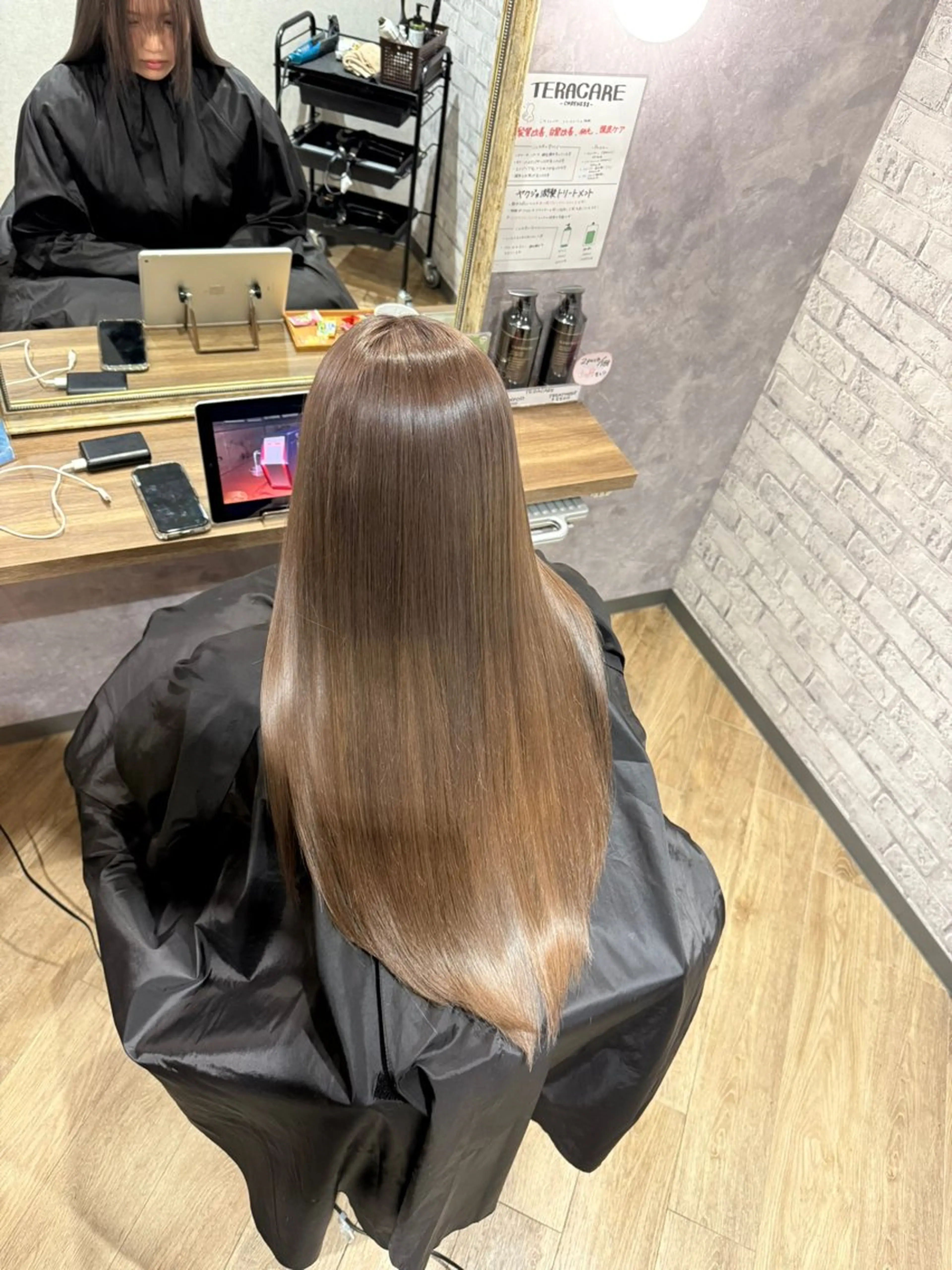 ロング カラー 箕面駅‪/カット 千葉 凛大のヘアスタイル