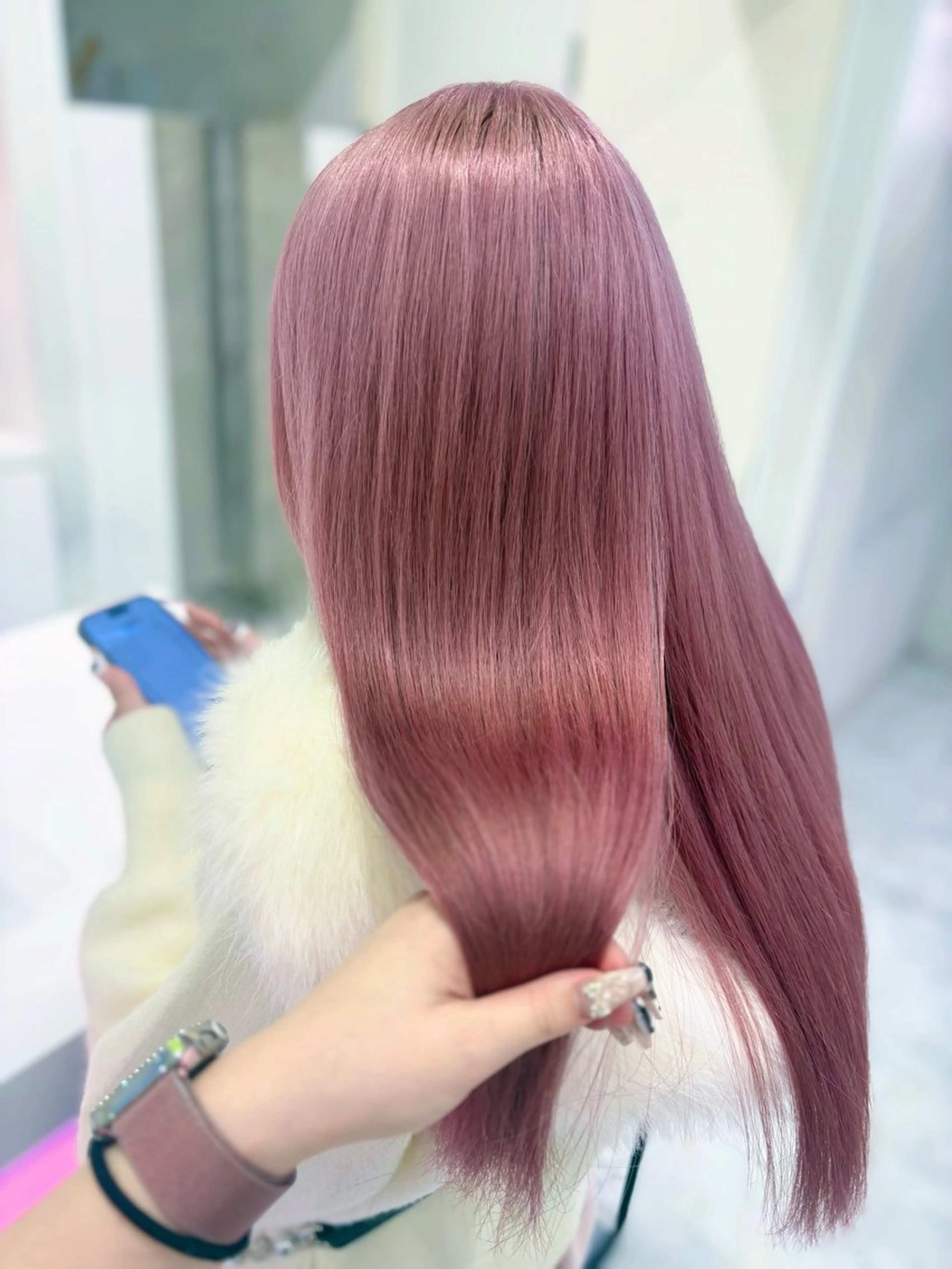 カラー ヘアカラー akari🎀🤍 ガーリーstyleのヘアスタイル