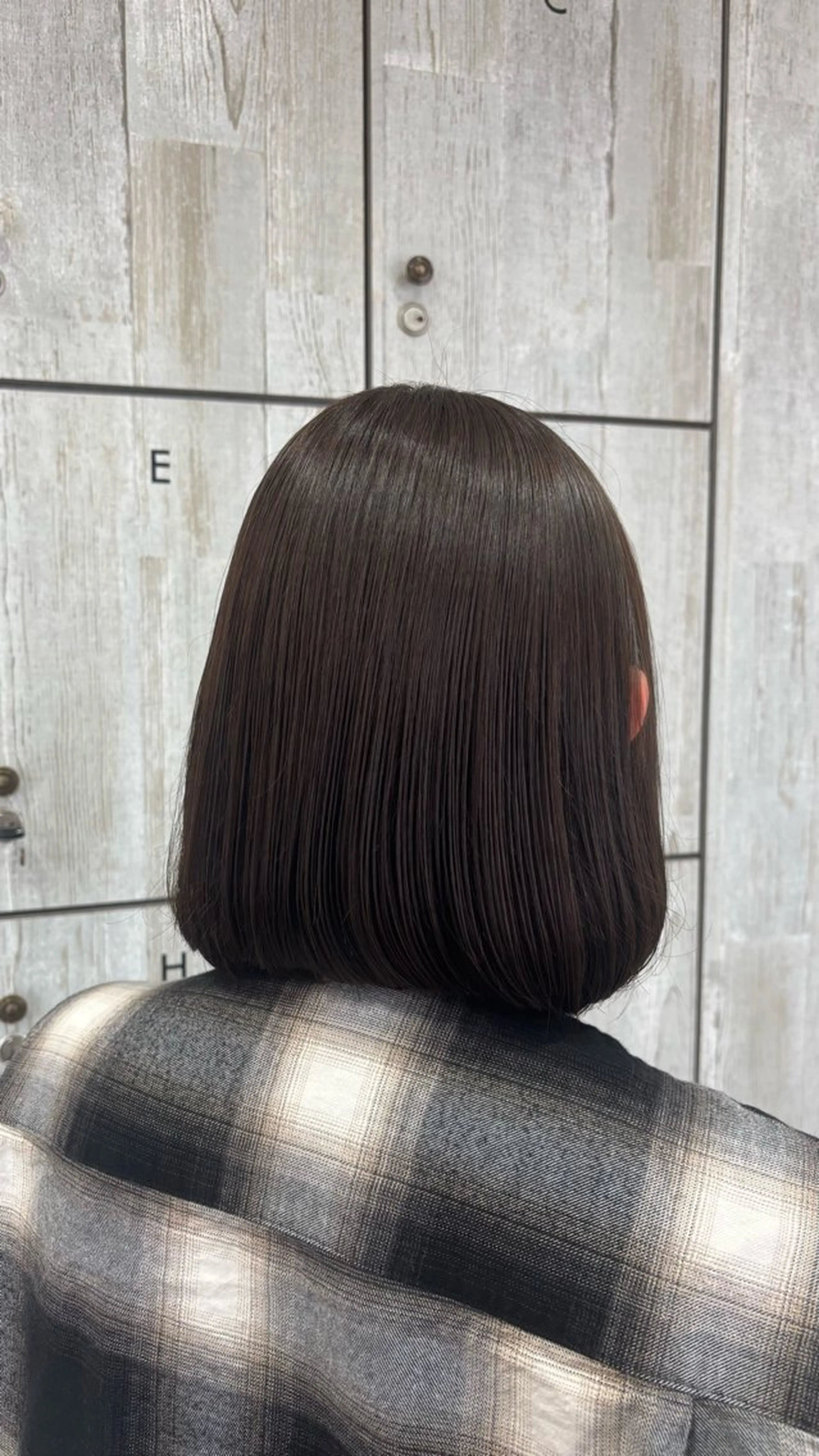 ミディアム カラー 髙杉 舞羽のヘアスタイル