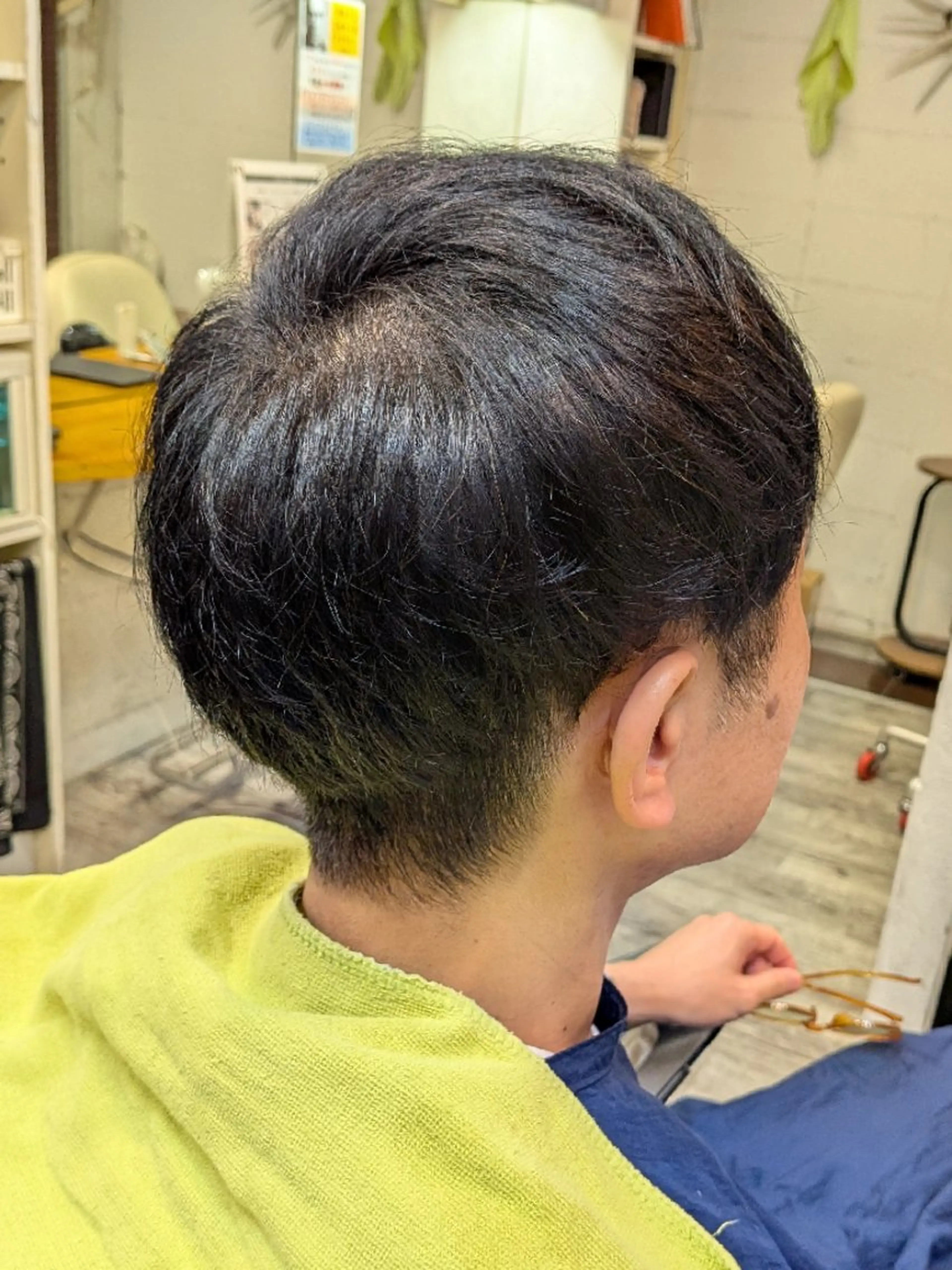 メンズ メンズショート ツーブロック 星河 諒のヘアスタイル