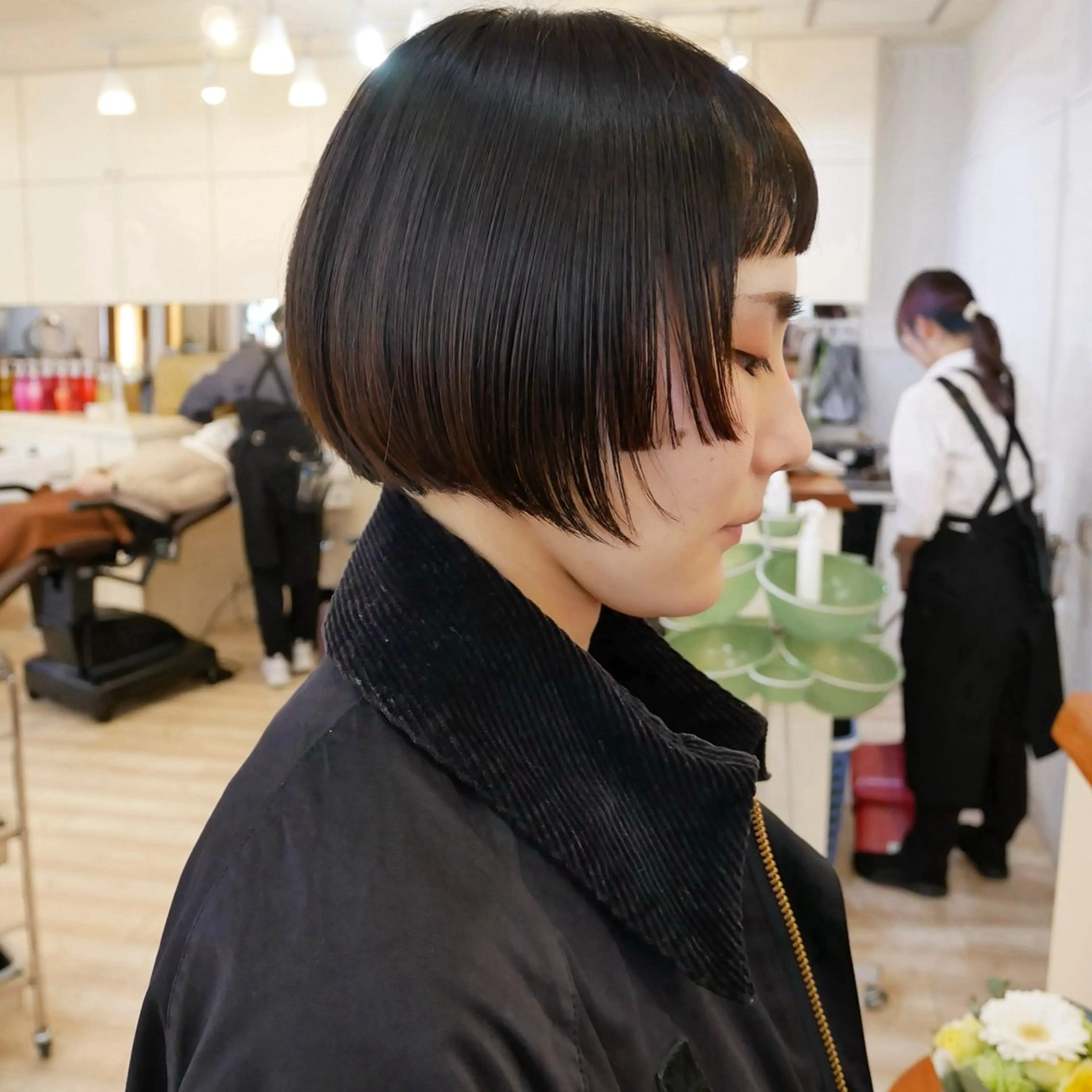 ショート 宇佐美/ボブ／ 顔まわりレイヤーのヘアスタイル