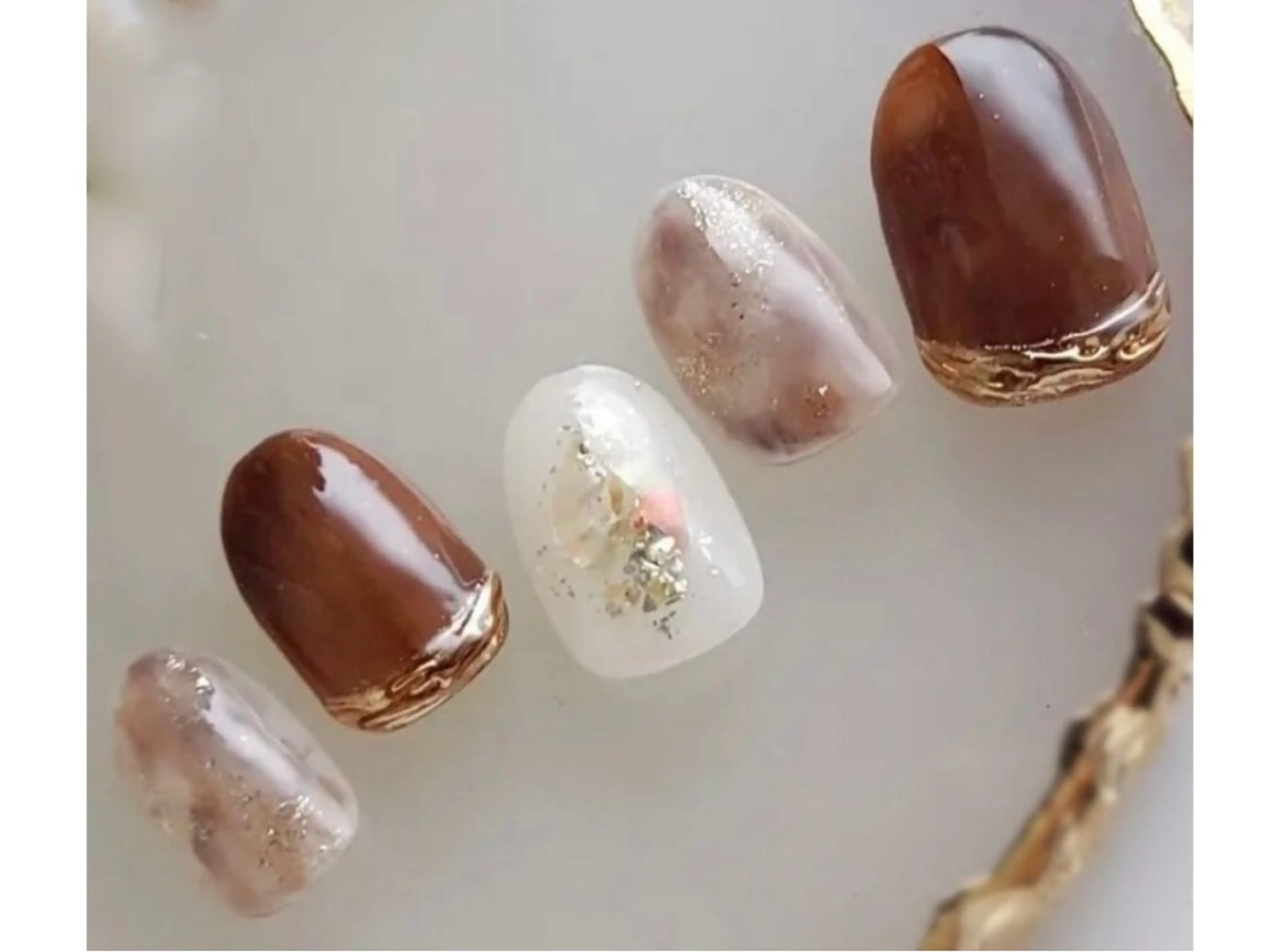 ネイル アートネイル ジェルネイル 持ち込み オフィスネイル パラジェル LUCIA 南柏ネイルサロンのネイルデザイン