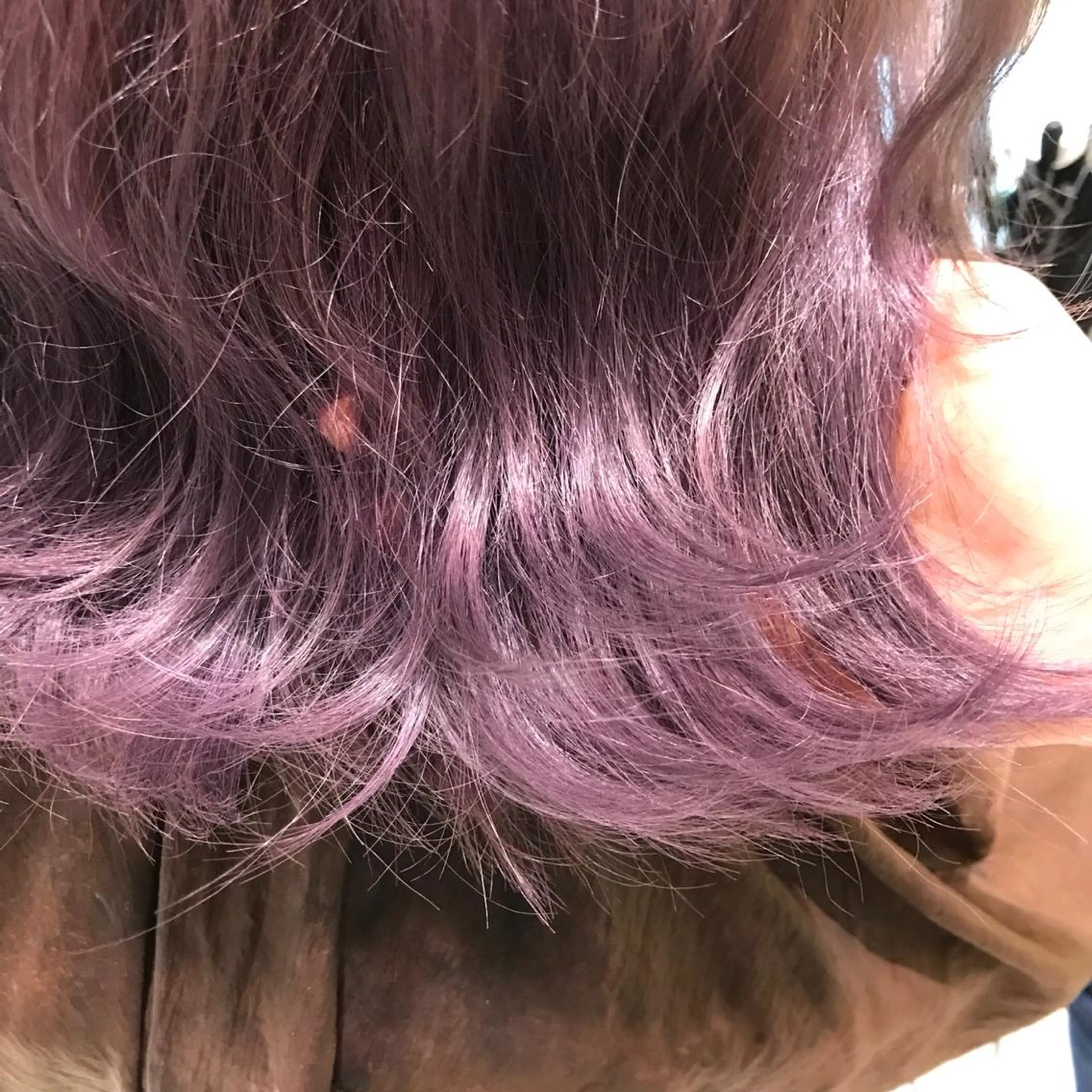 カラー 高岡 杏実のヘアスタイル