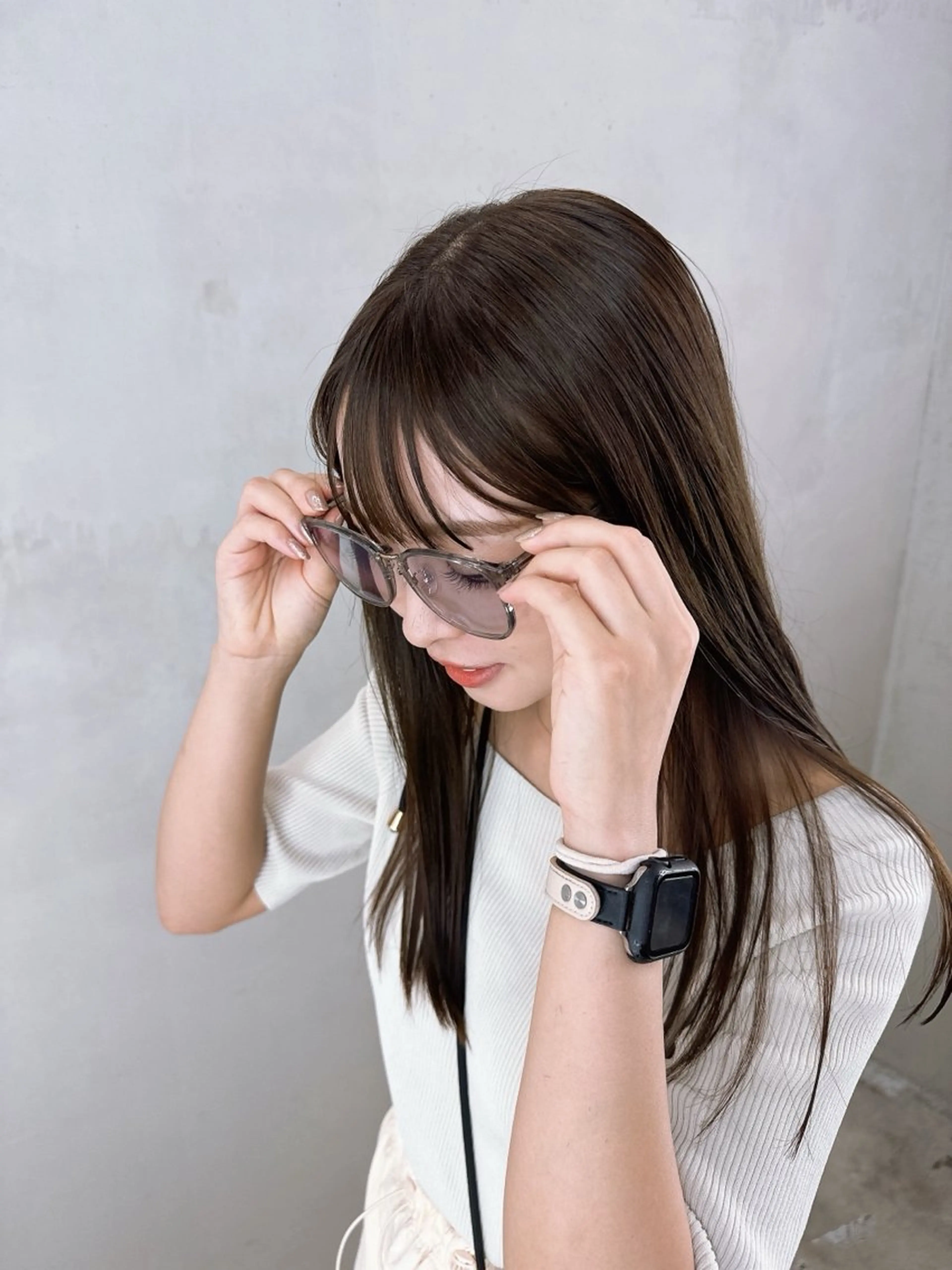 ロング 金丸 弘大✨のヘアスタイル