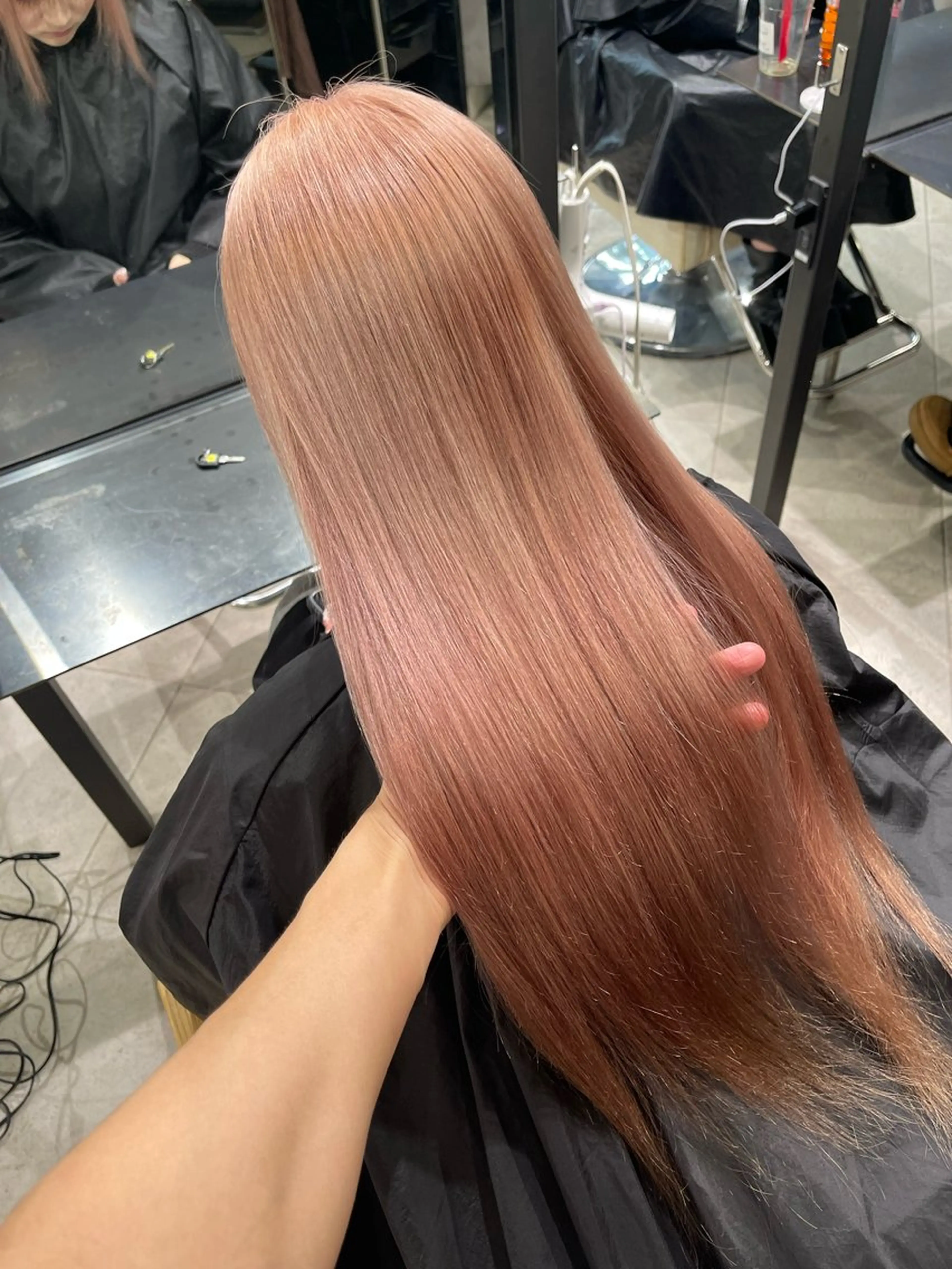 ロング ヘアカラー ブリーチ🔥ベージュ /グレー/daikiのヘアスタイル