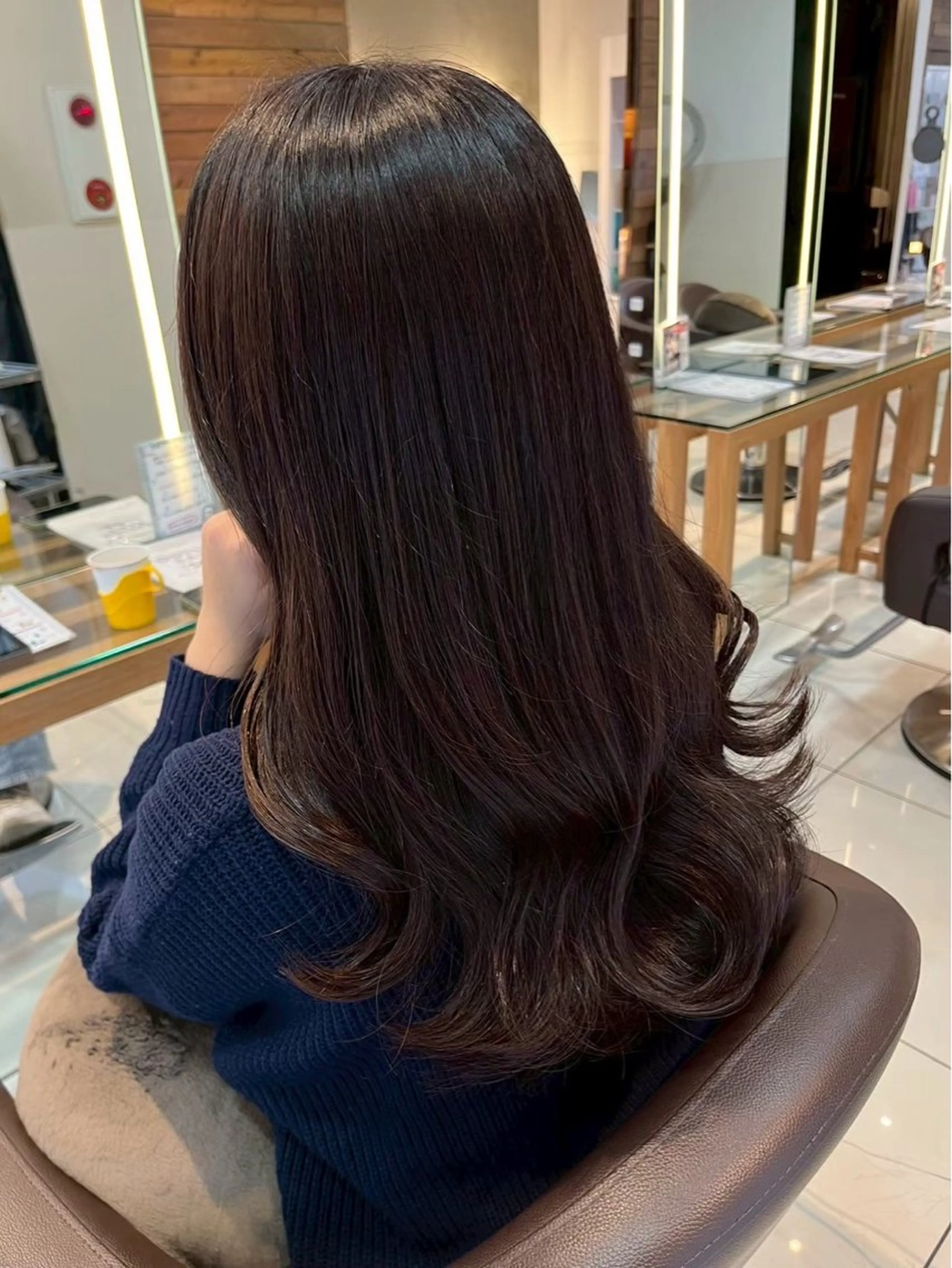 ロング ヘアカラー 本厚木🪅パーマ 🪅カラー🪅Aoiのヘアスタイル