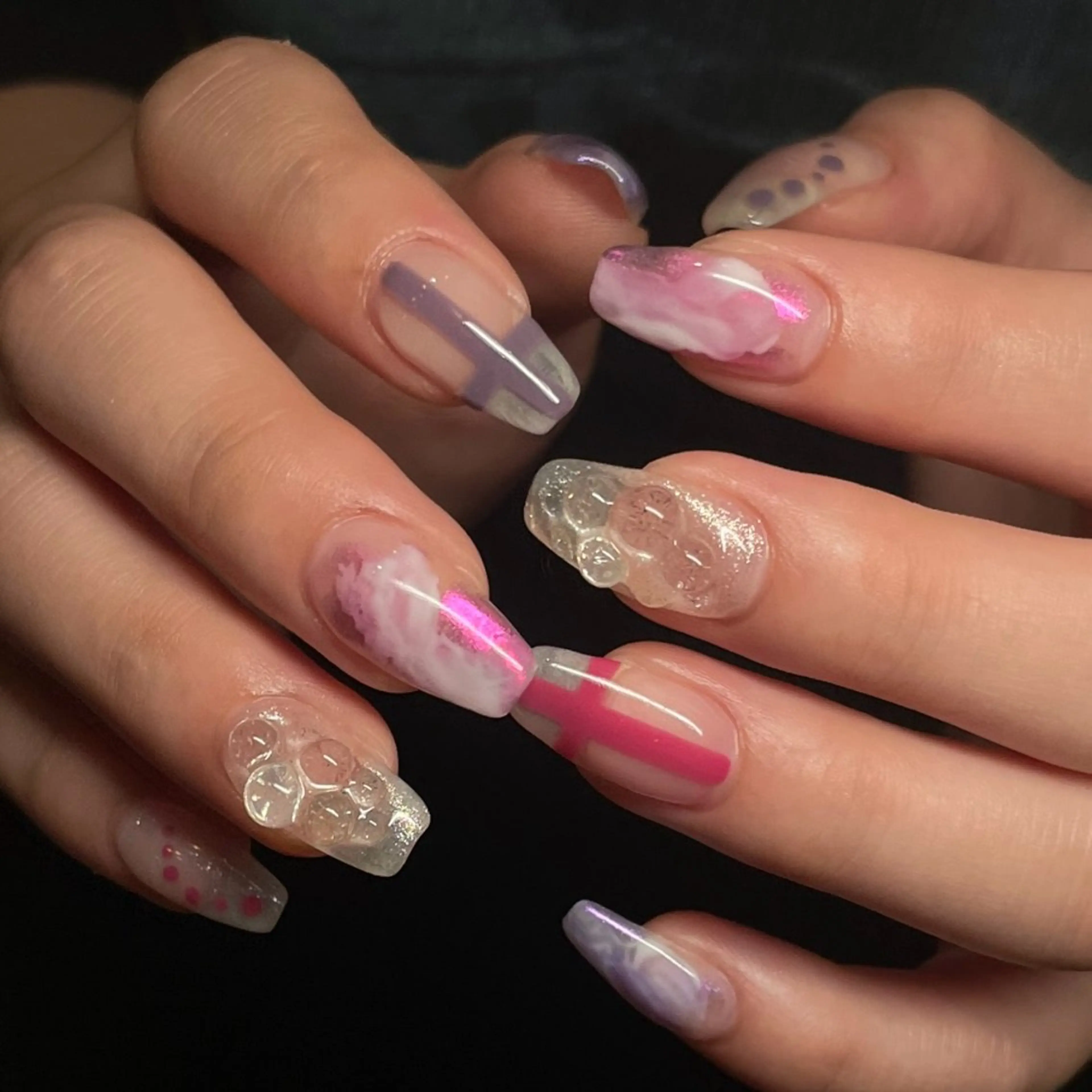 ネイル アートネイル 🦋hana / nail / AOのネイルデザイン