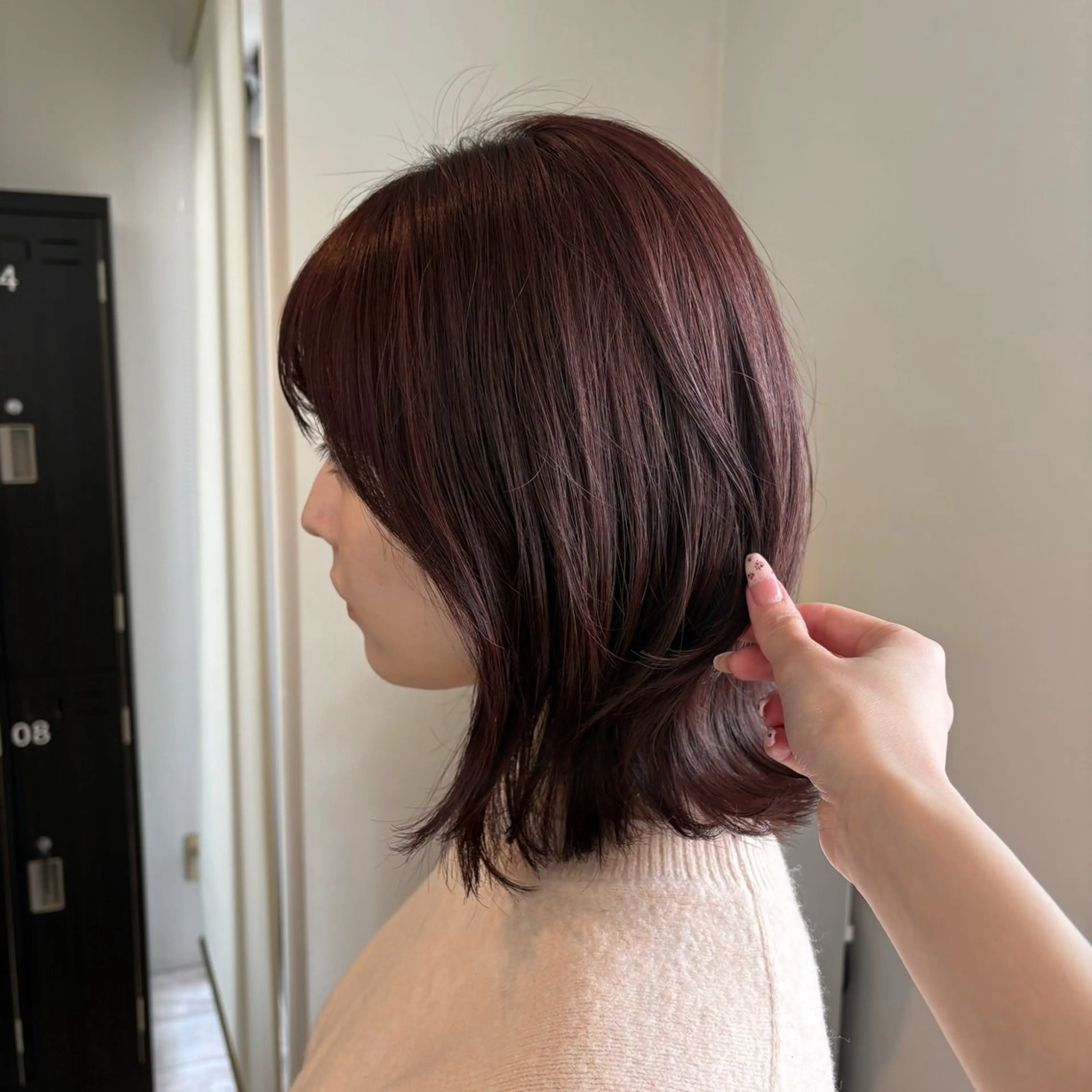 ミディアム ヘアカラー rimi tabeiのヘアスタイル