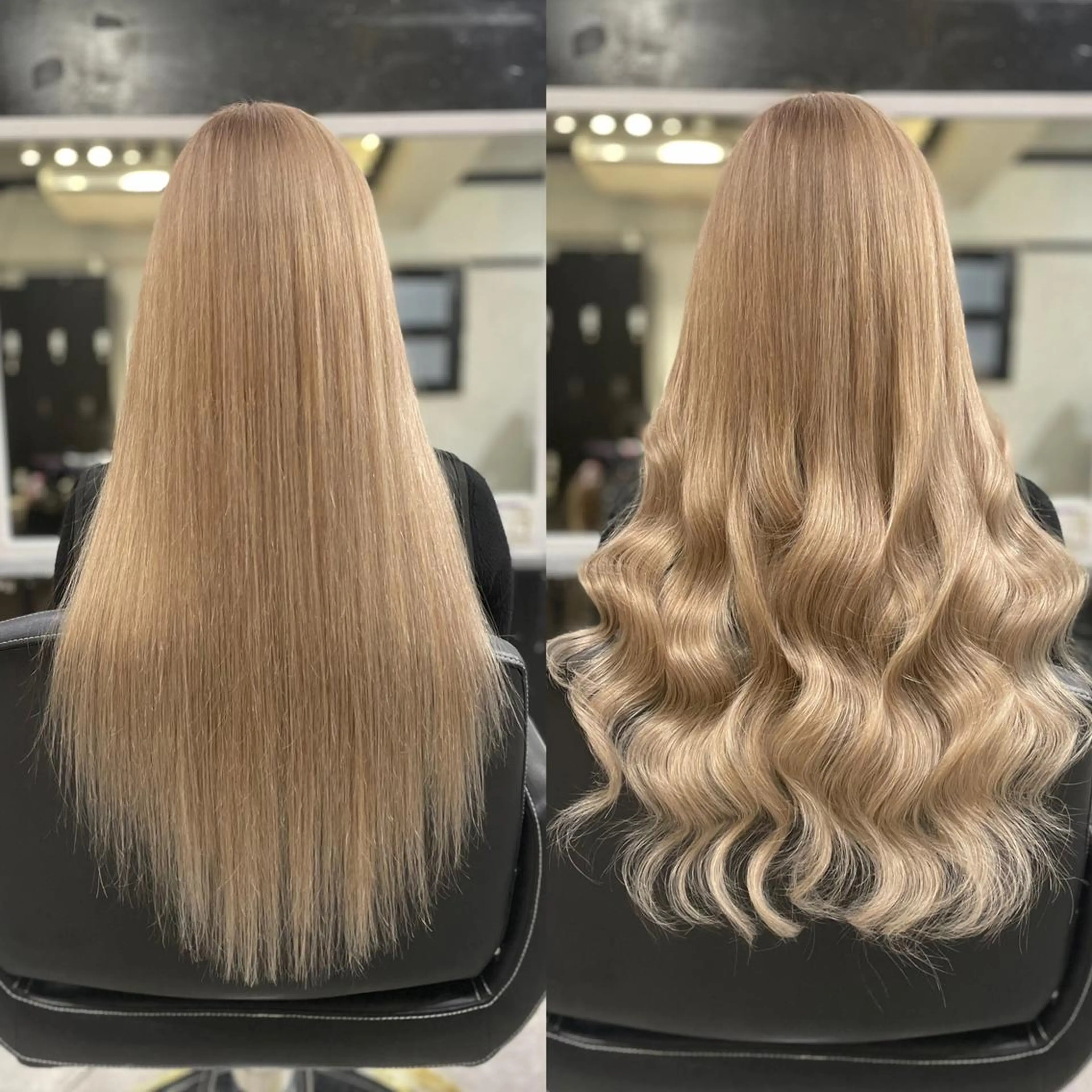 ロング RIN シールエクステのヘアスタイル