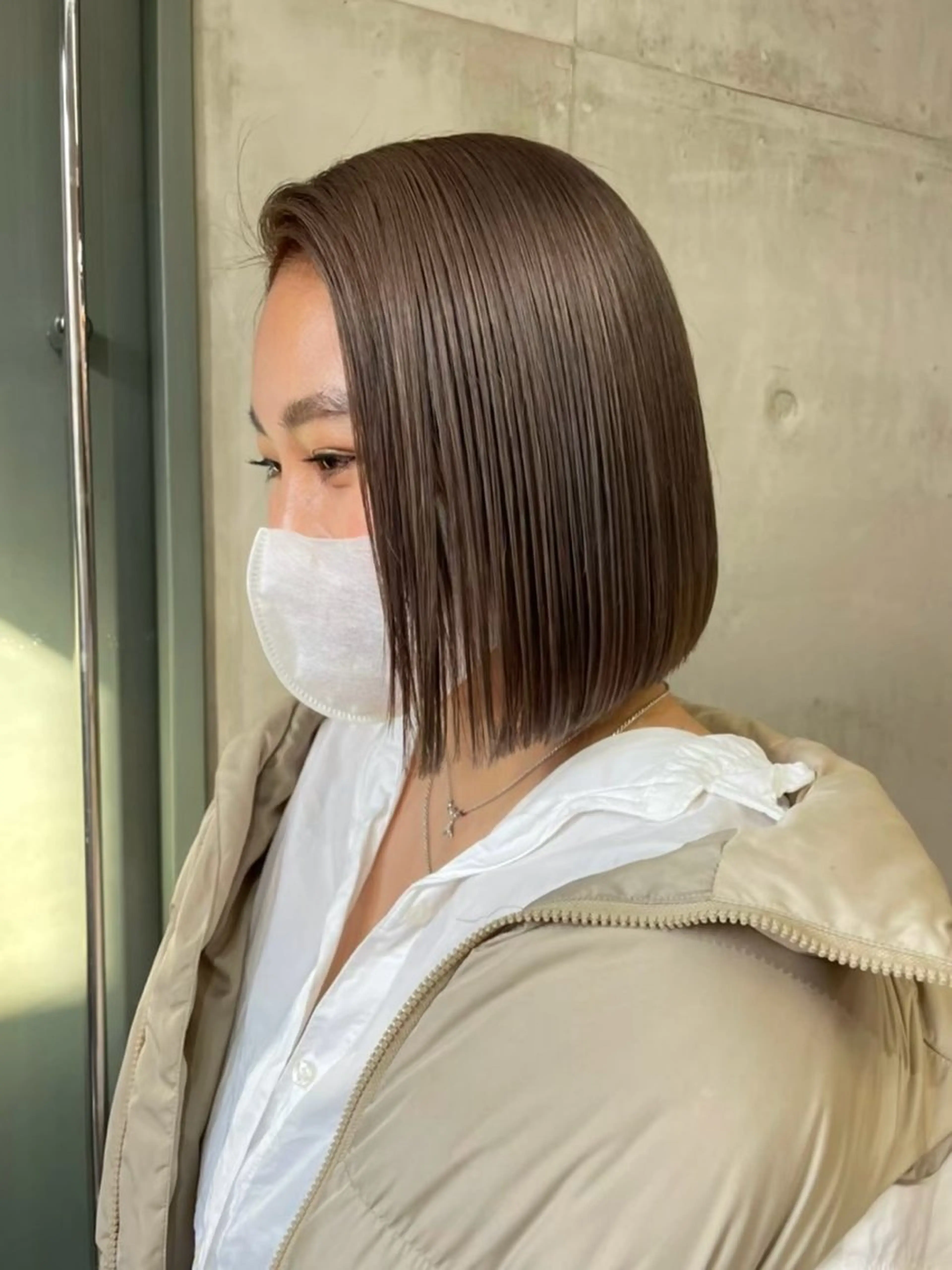 ショート カラー ベージュカラー ブリーチ ケアブリーチ 透明感カラー ダブルカラー カット 🤎𝐌𝐚𝐨⌇ お悩み解決美容師🤎のヘアスタイル