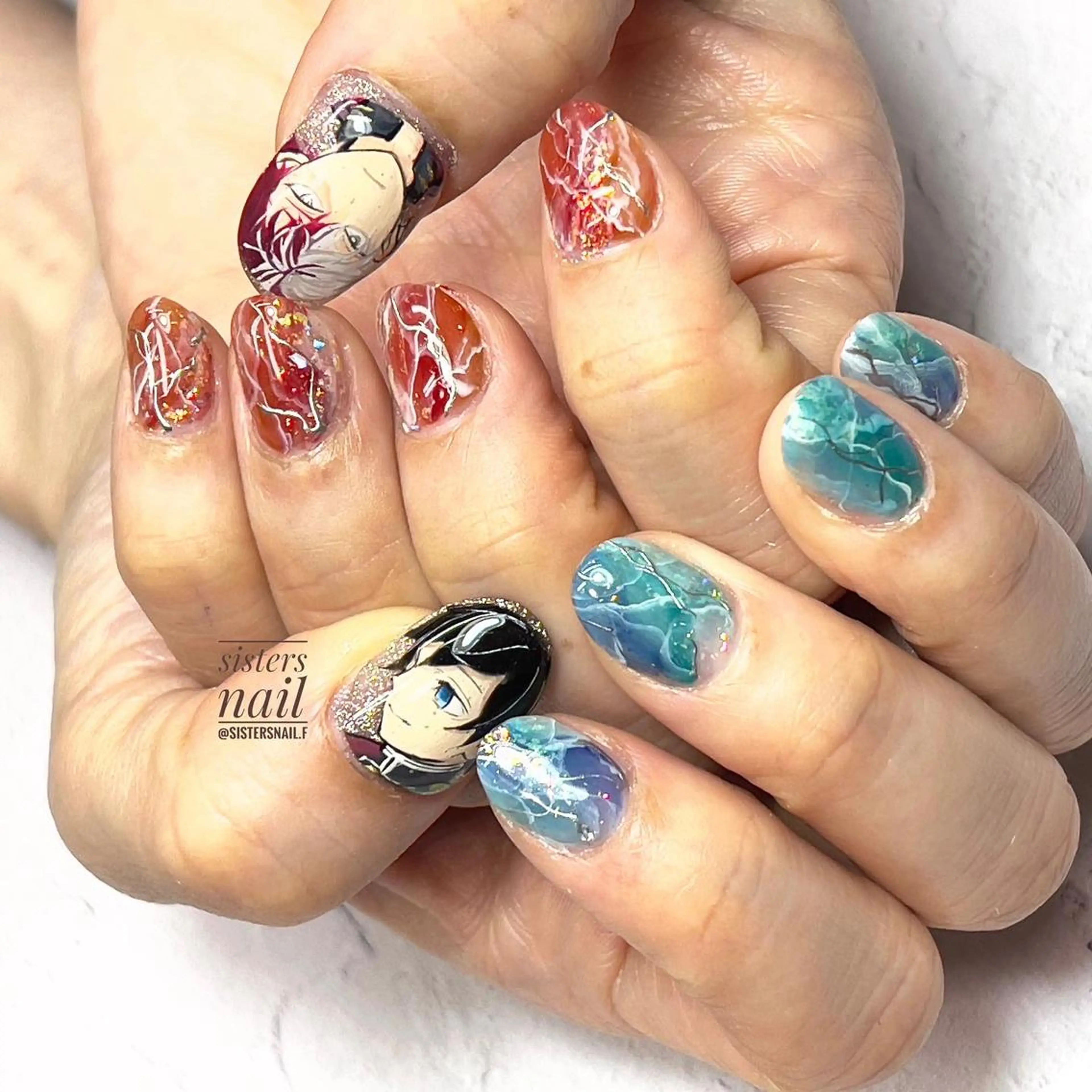 ネイル sisters nail.fのネイルデザイン