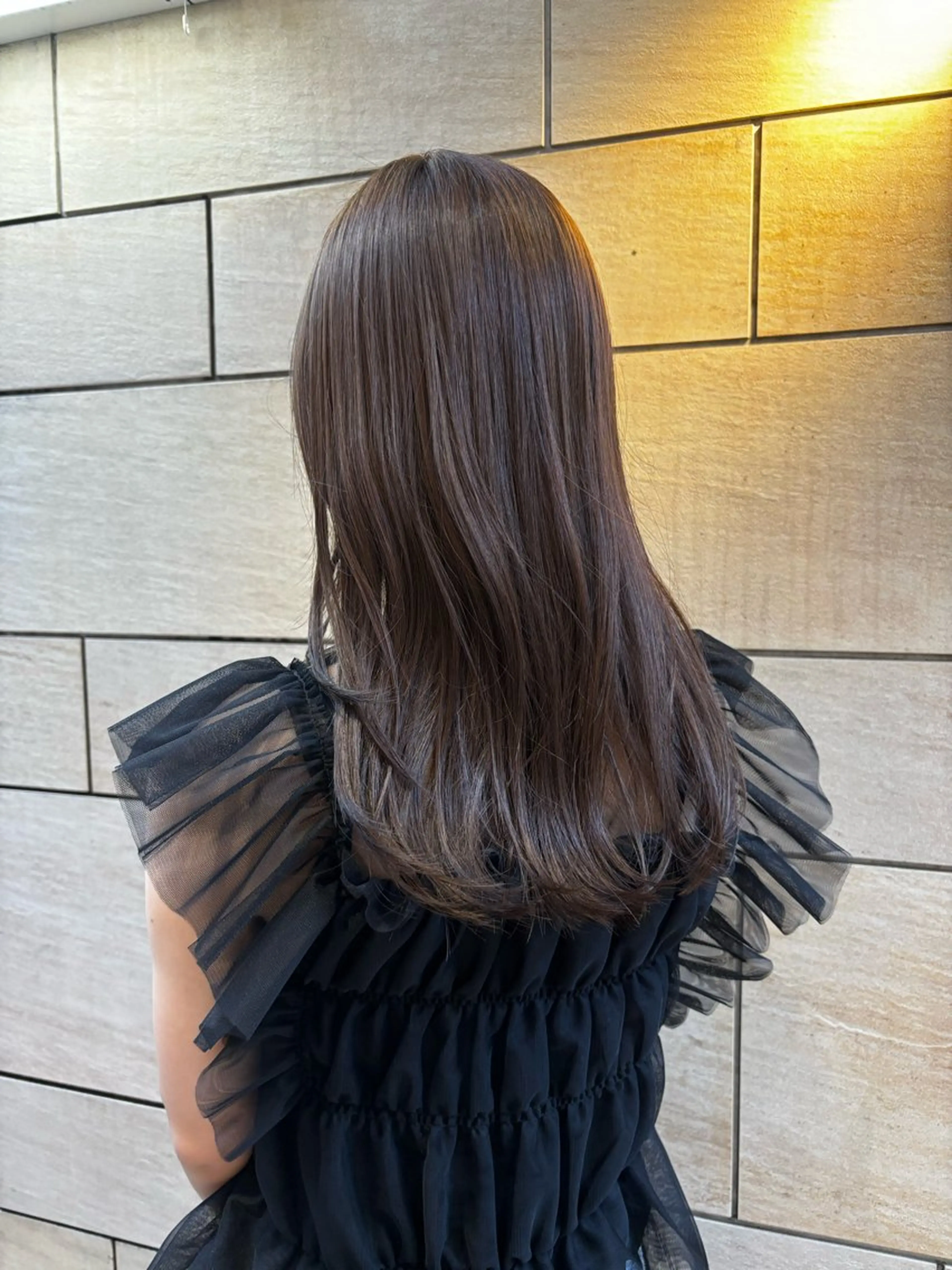 ロング カラー ヘアカラー トリートメント 佐川 寧音　《パーマ》のヘアスタイル