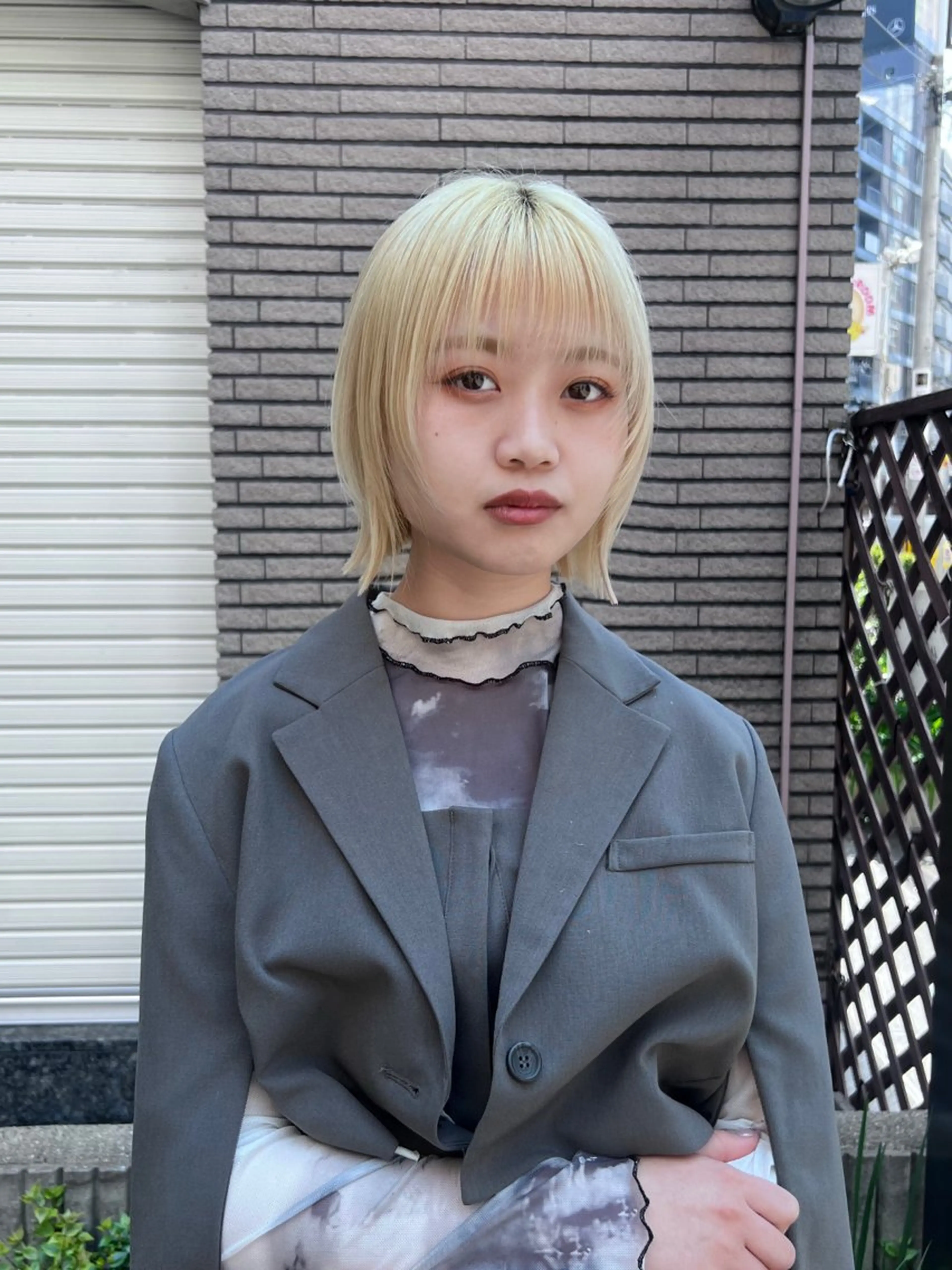 ショート 中田 姫歌のヘアスタイル