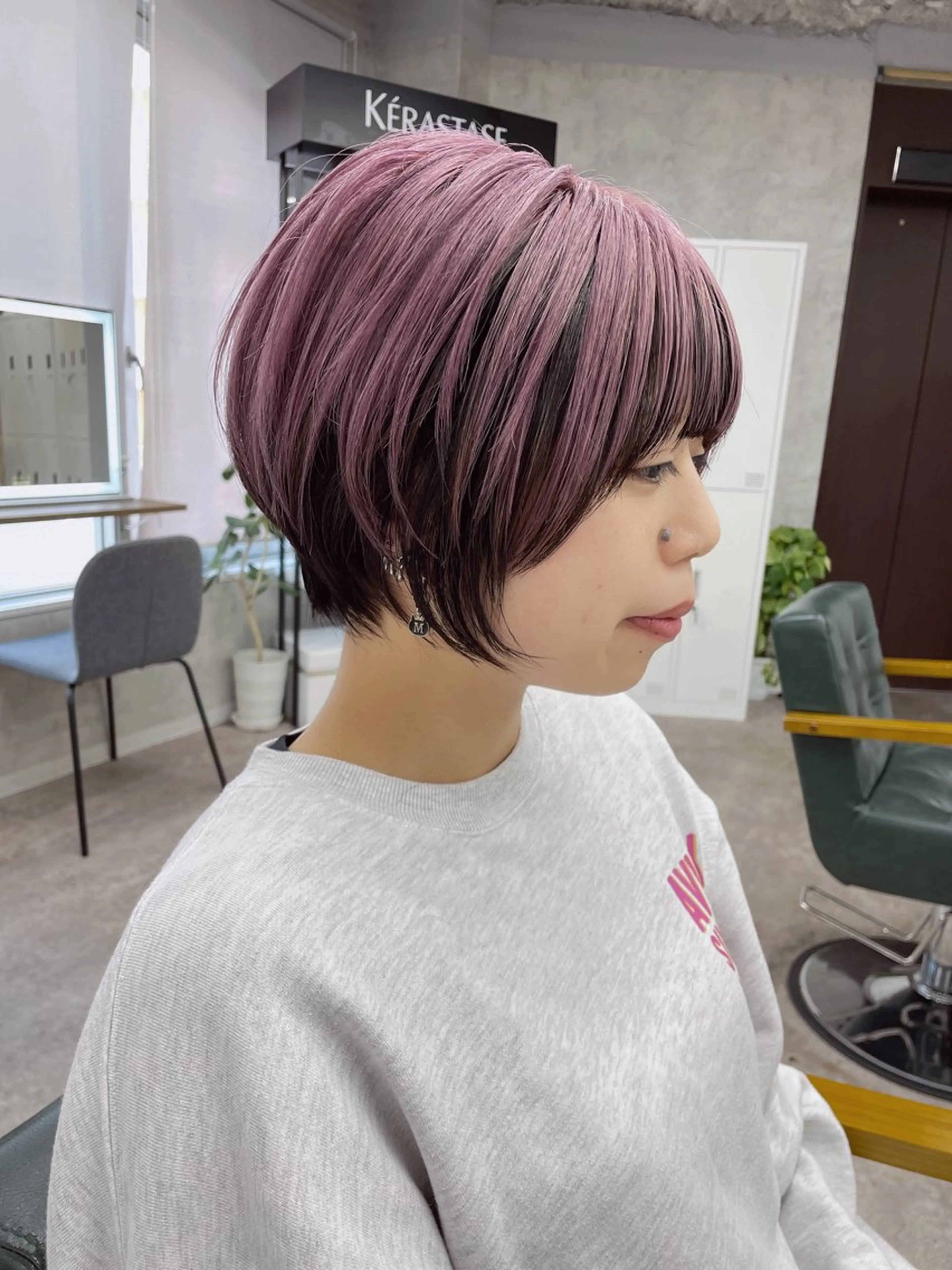 ショート カット ヘアカラー トリートメント ヘアセット limit陽平 ショート/ボブのヘアスタイル