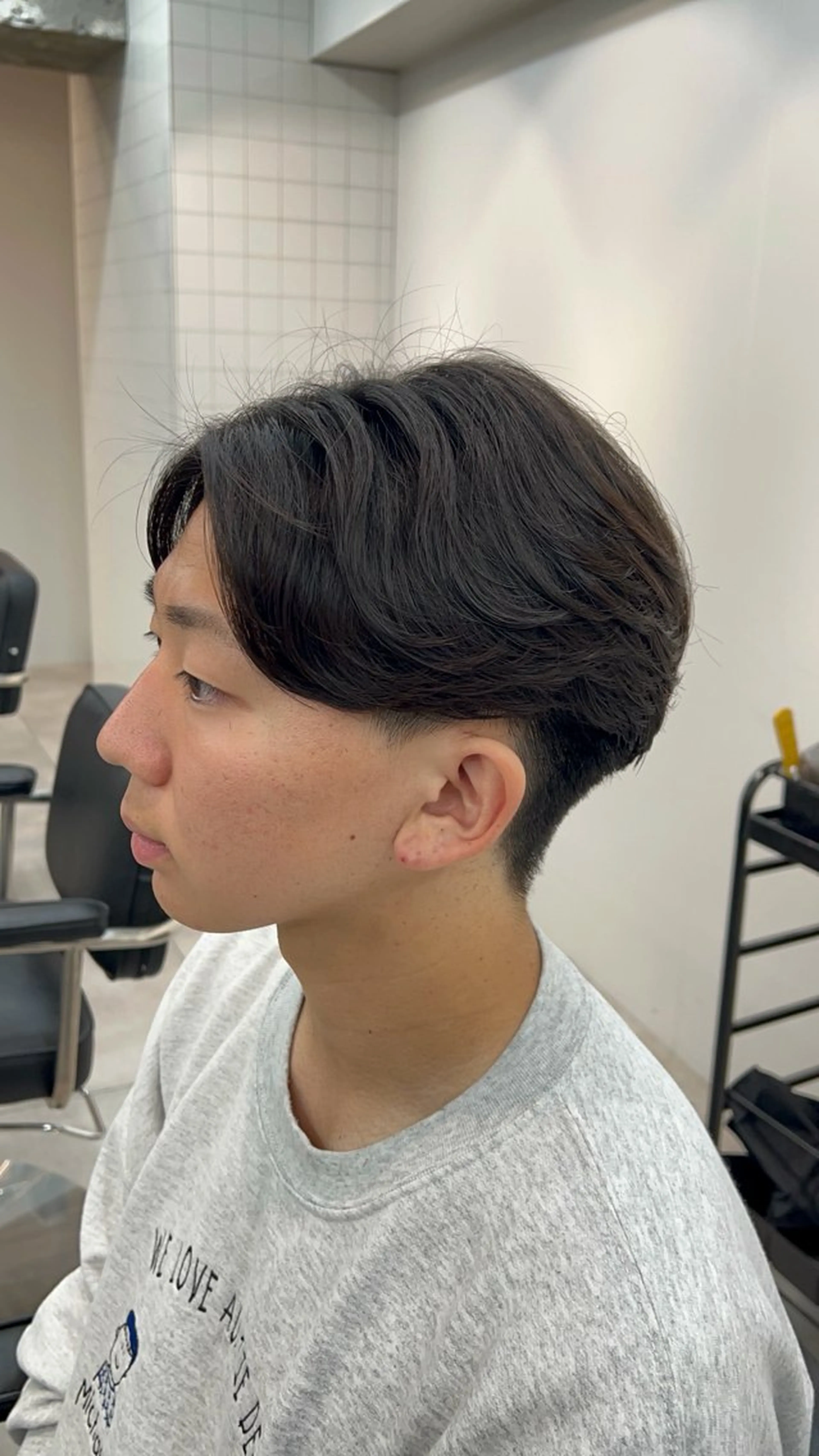 パーマ メンズ カット パーマ 齊藤輝/ メンズパーマ/大宮のヘアスタイル