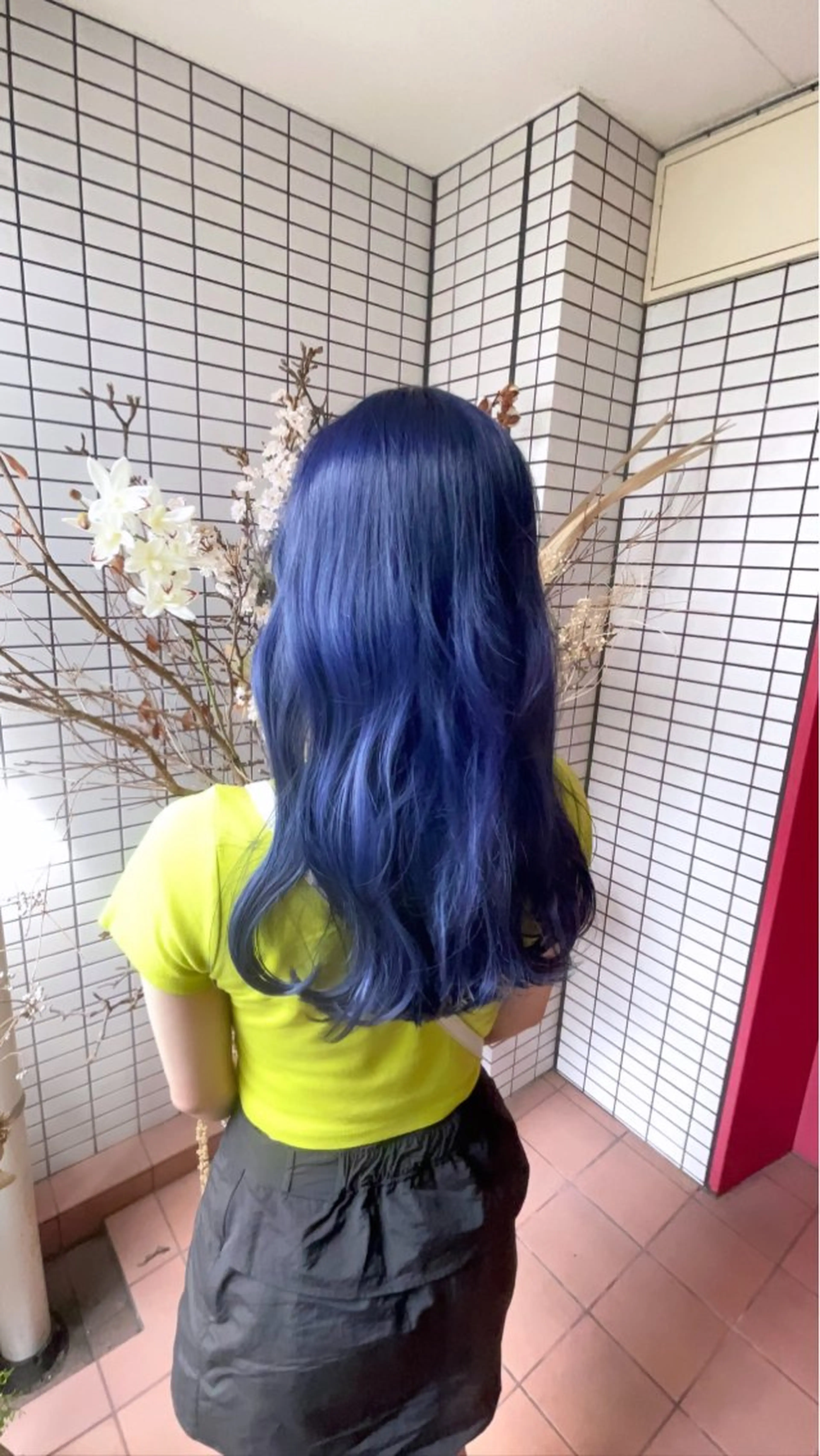 ロング カラー ヘアアレンジ ANDIAMO SAKAE✩楓のヘアスタイル