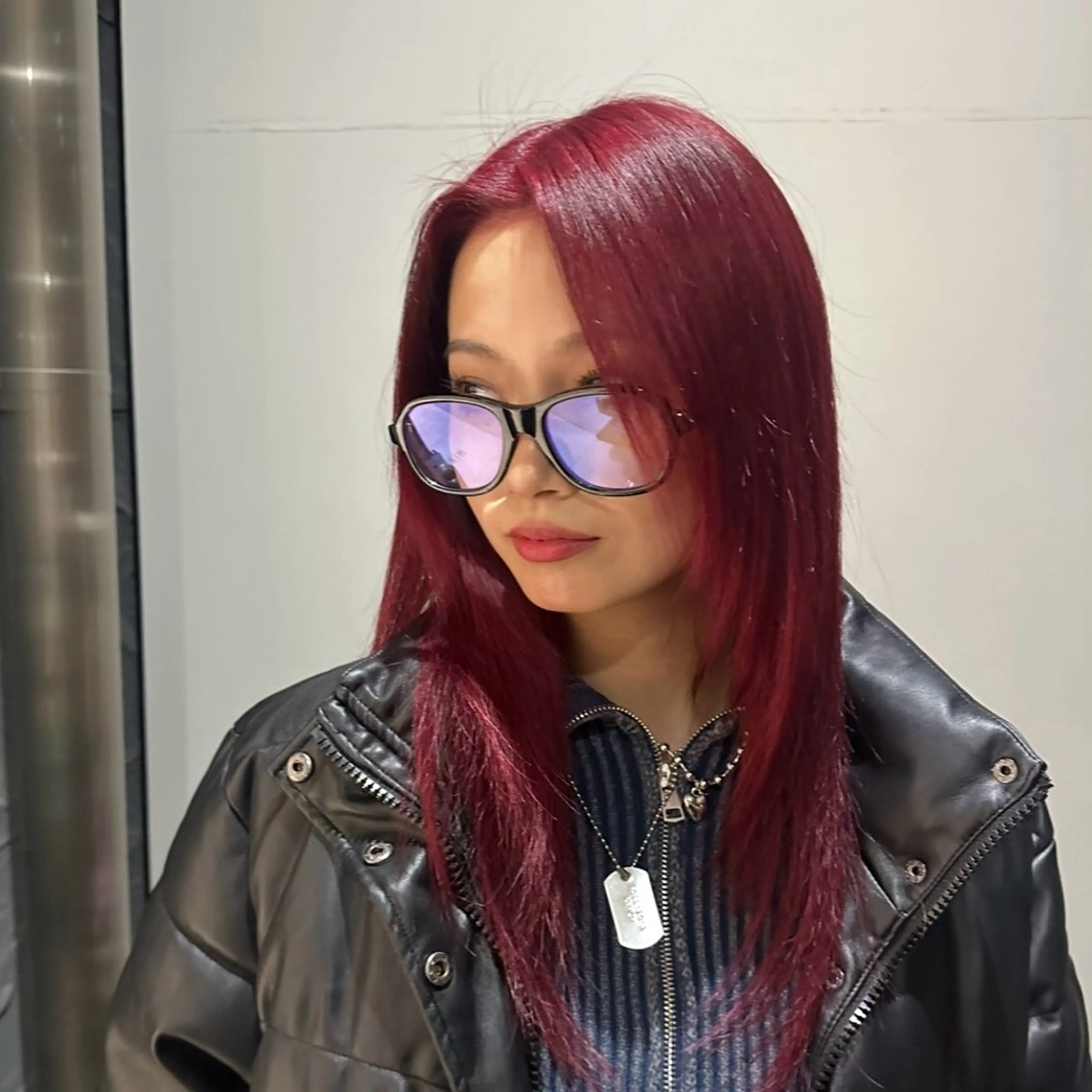 ロング カラー ヘアカラー MINX/ボブ/ レイヤー/田中元翔のヘアスタイル