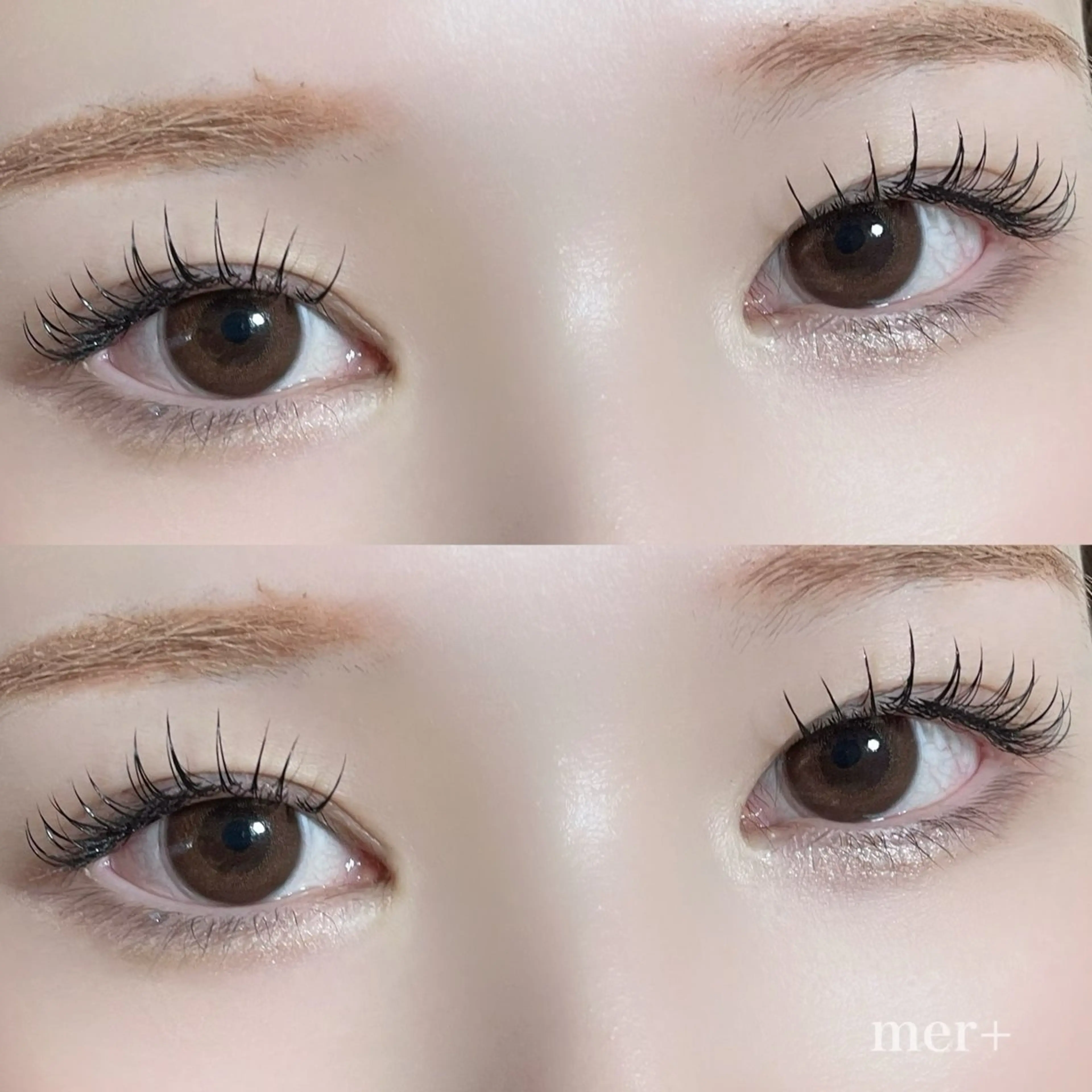 マツエク・マツパ 束感まつ毛 マツエク mer【メル】 カナヅカのマツエク・マツパデザイン