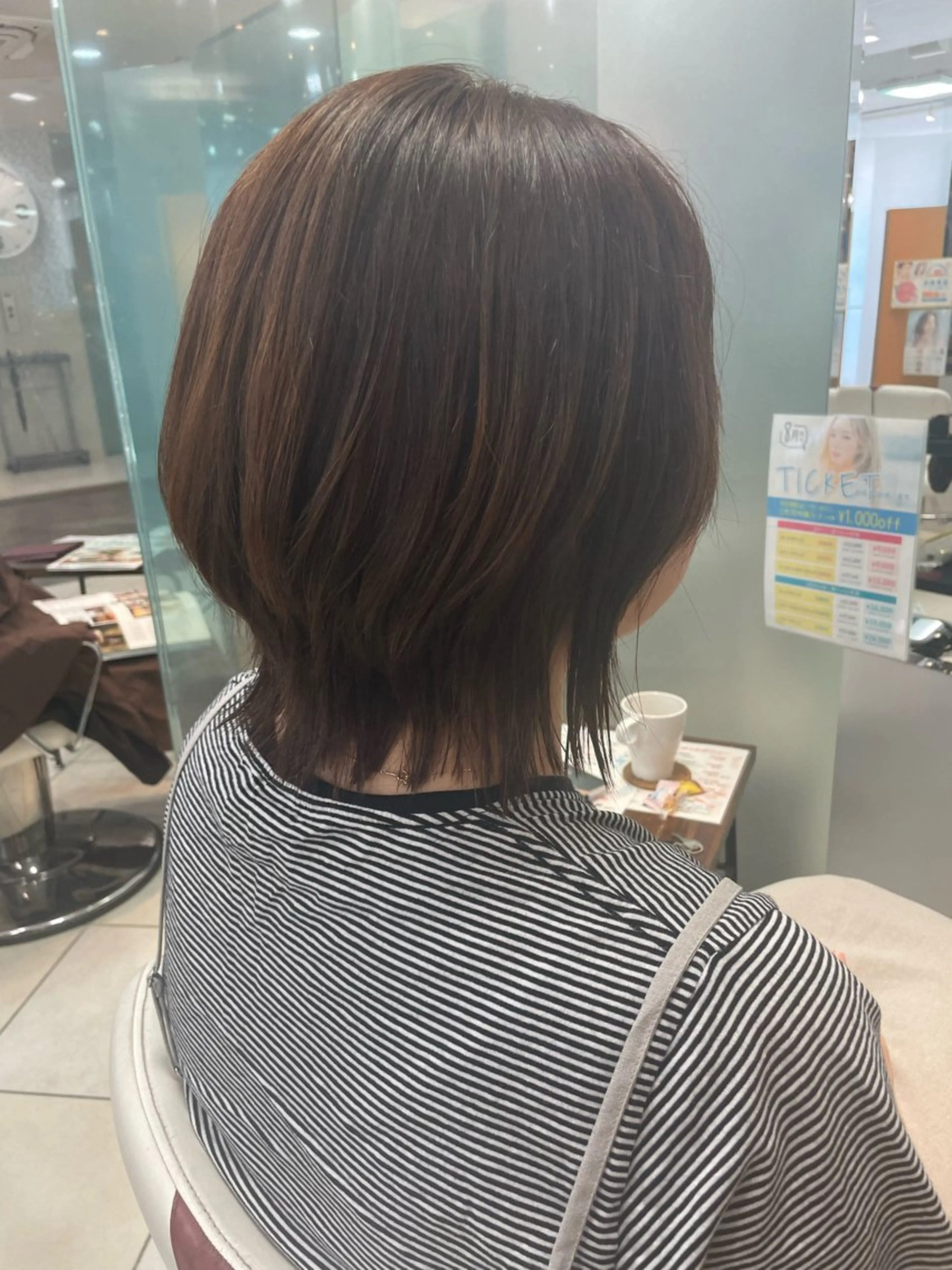 ミディアム ボブ/暖色/デザイン KOYUKI⛄️のヘアスタイル