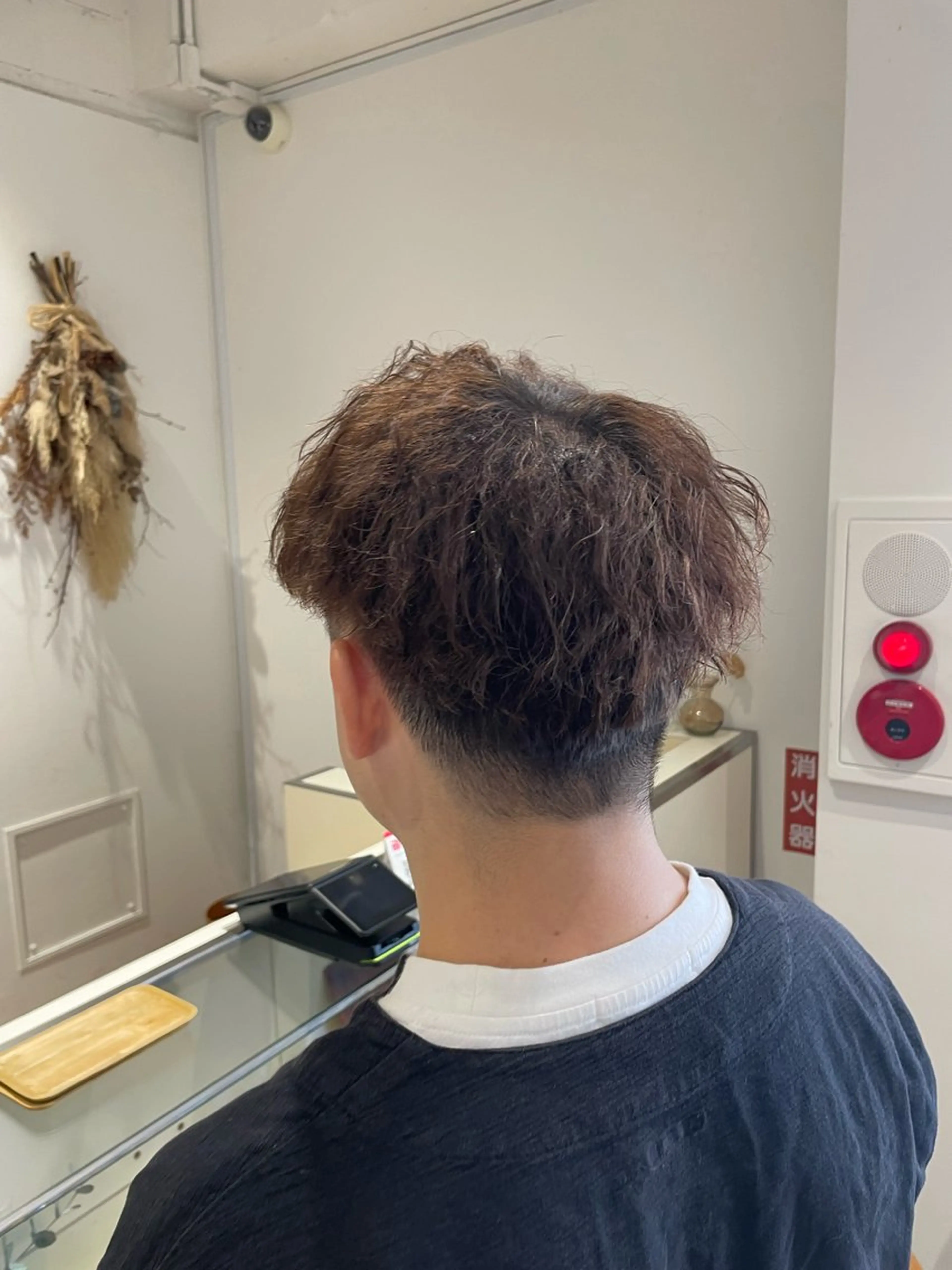 パーマ メンズ 井上 ほのかのヘアスタイル