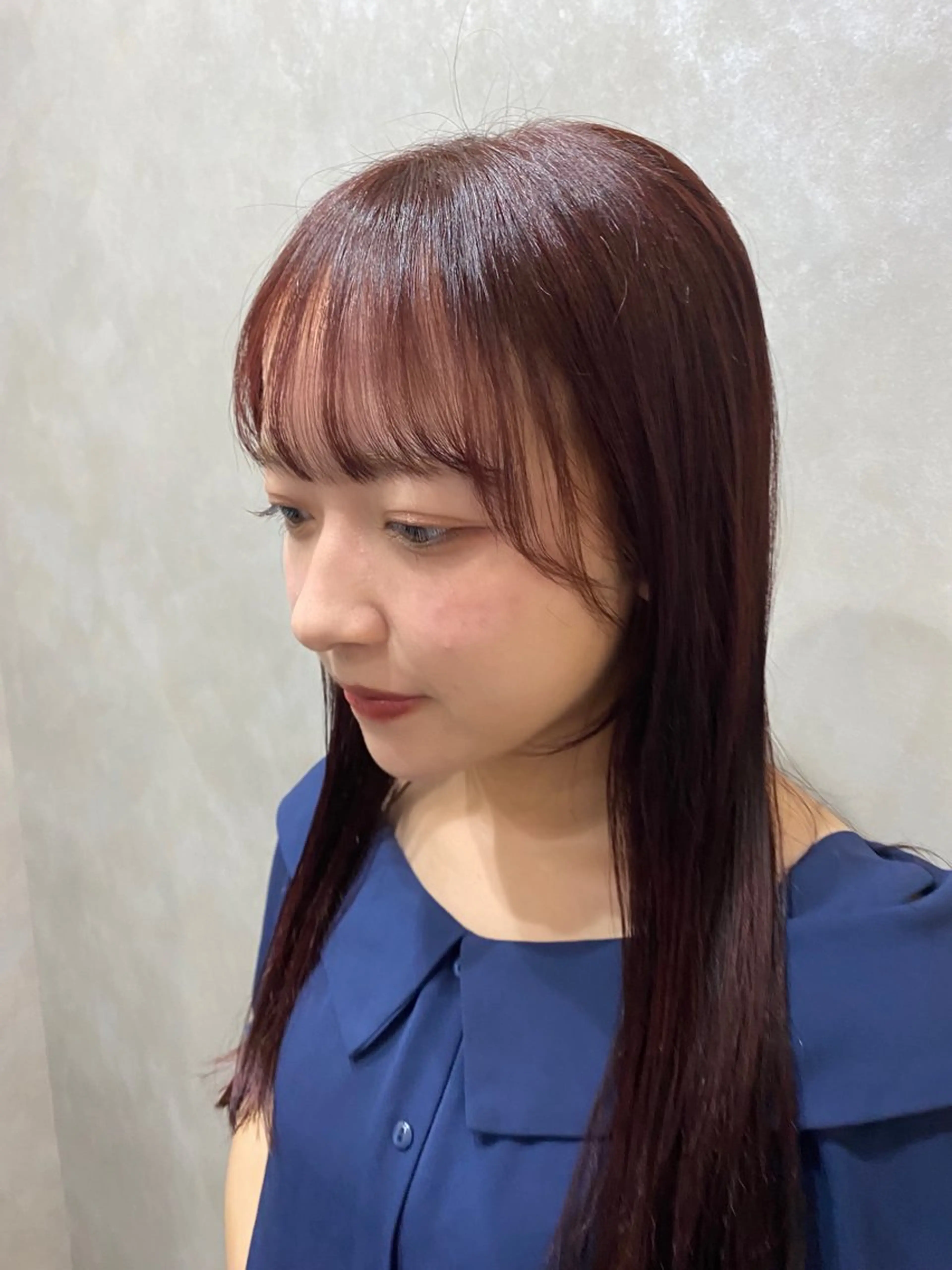 ロング カラー カット ヘアカラー トリートメント 大人かわいい×艶髪 🤍塩川のヘアスタイル