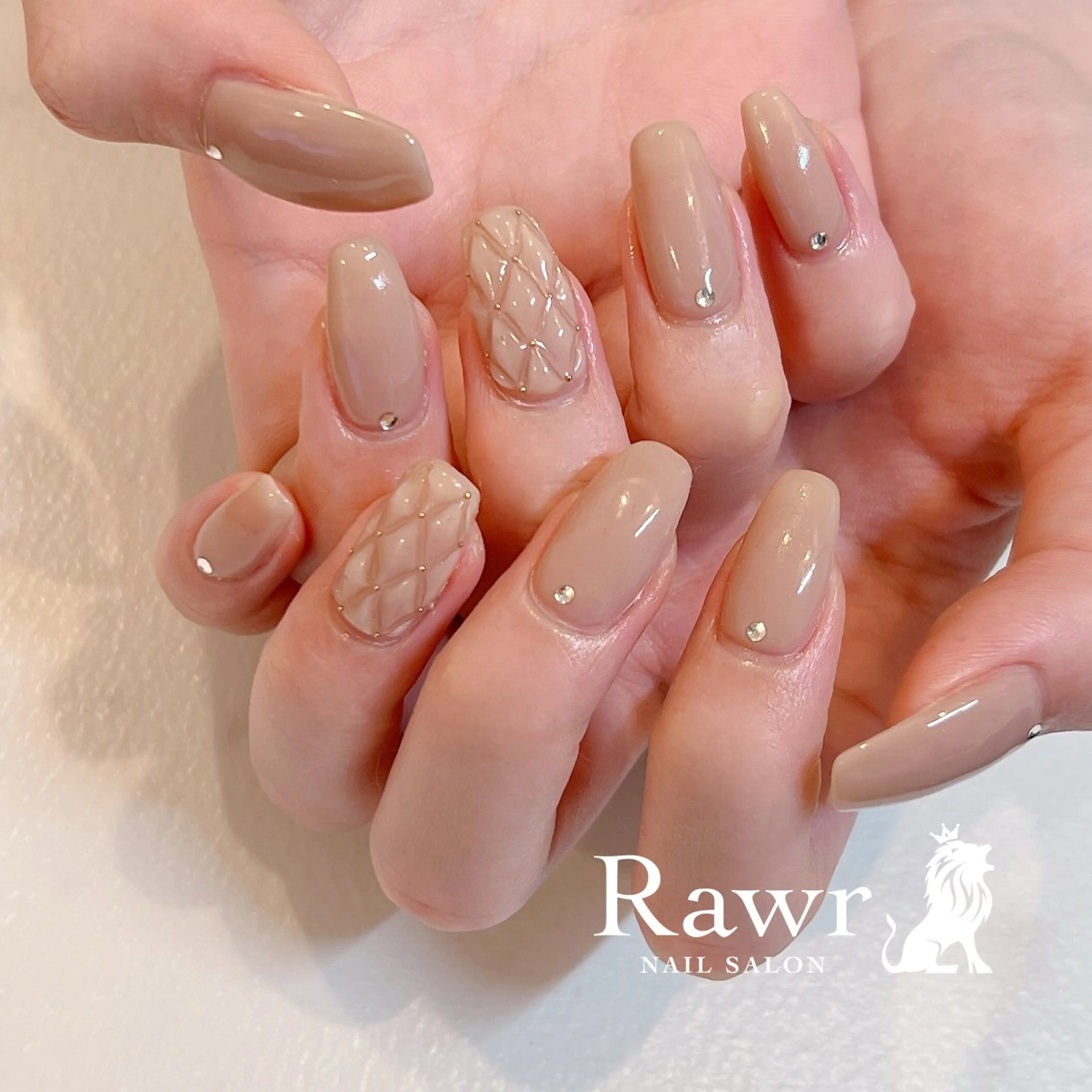 ネイル ハンドネイル Rawr / saoriのネイルデザイン