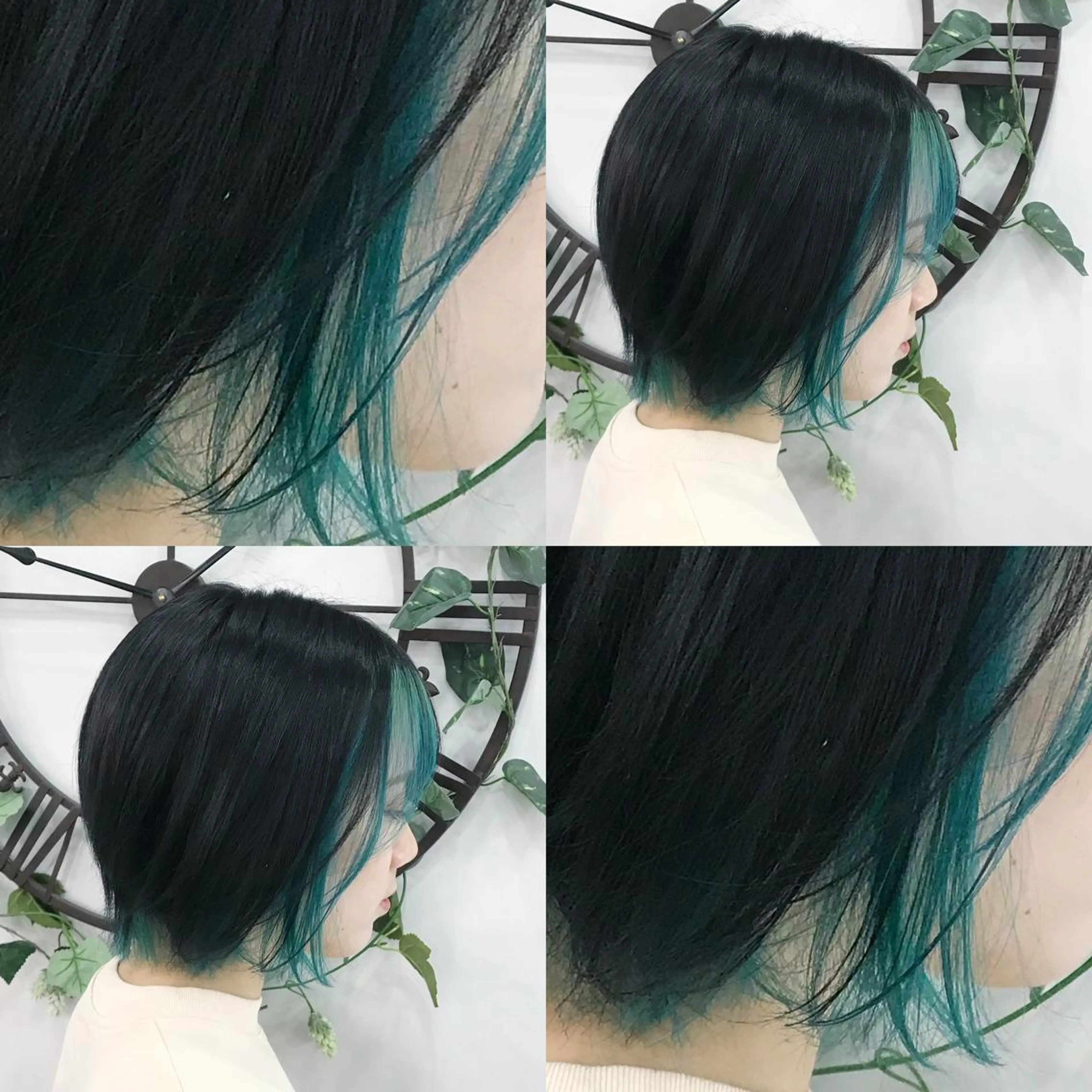 ショート カラー ハイトーン💫 エクステ💫maiのヘアスタイル