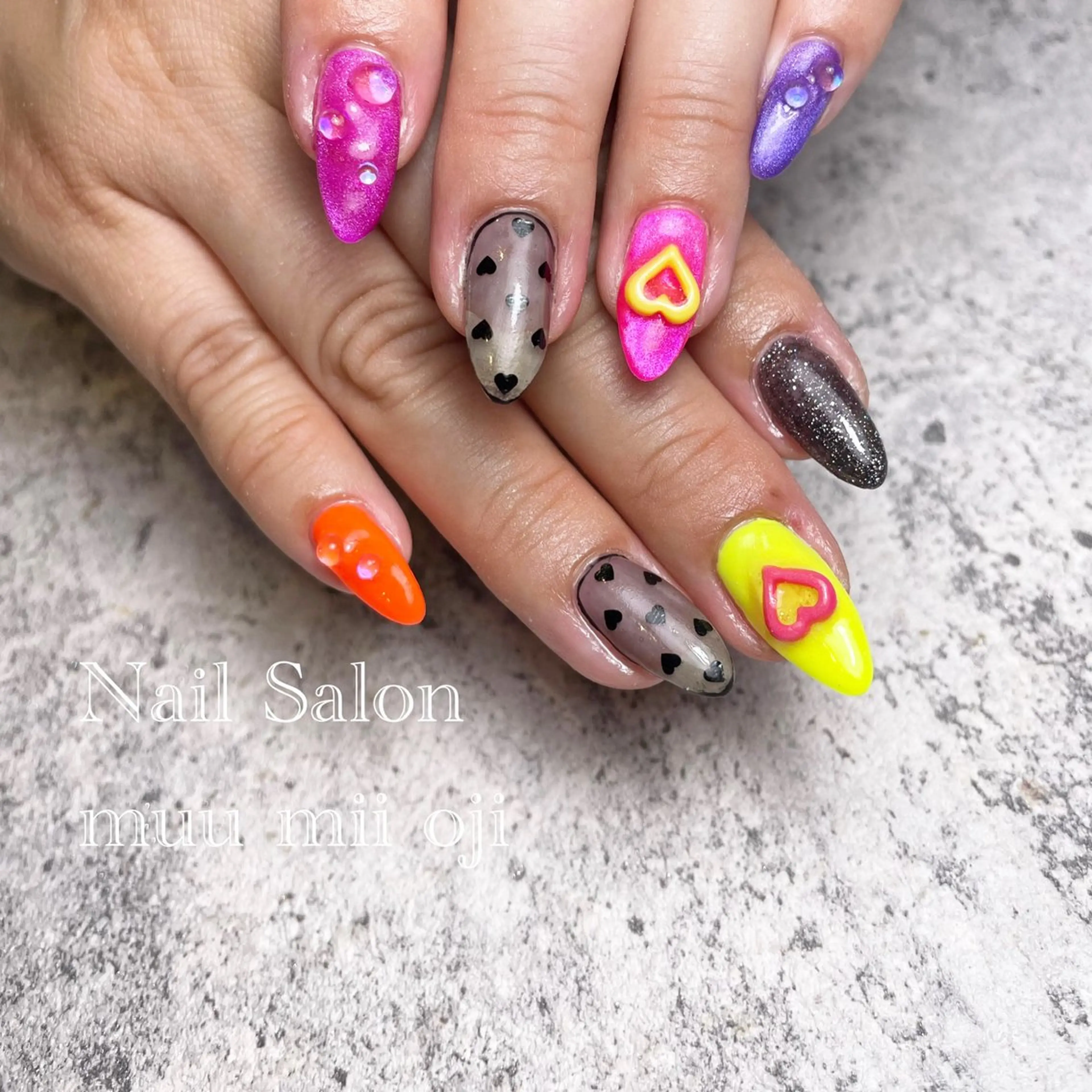 ネイル Nail Salon muu mii王子店のネイルデザイン