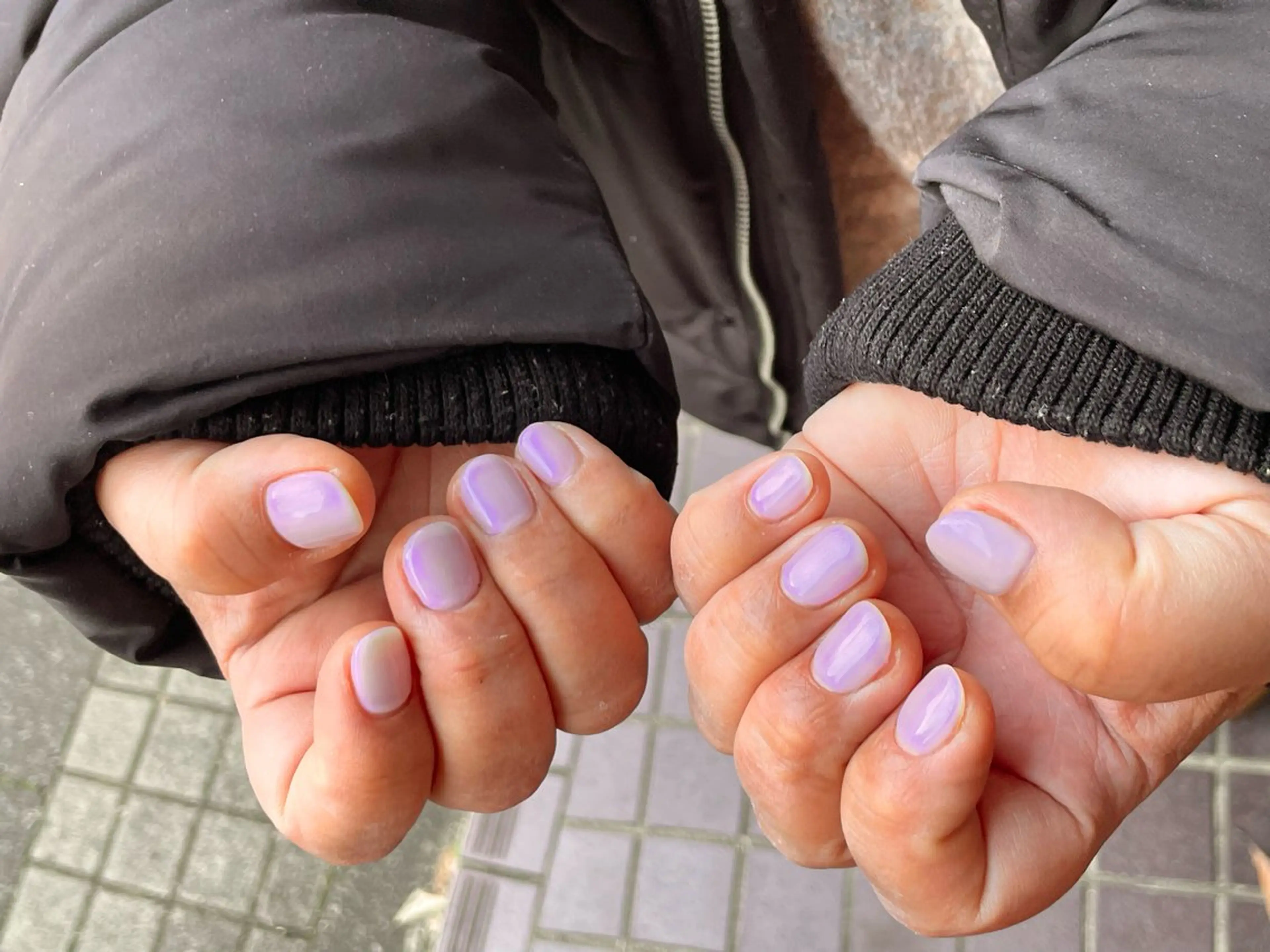 ネイル ワンカラーネイル Sasa ✿のネイルデザイン