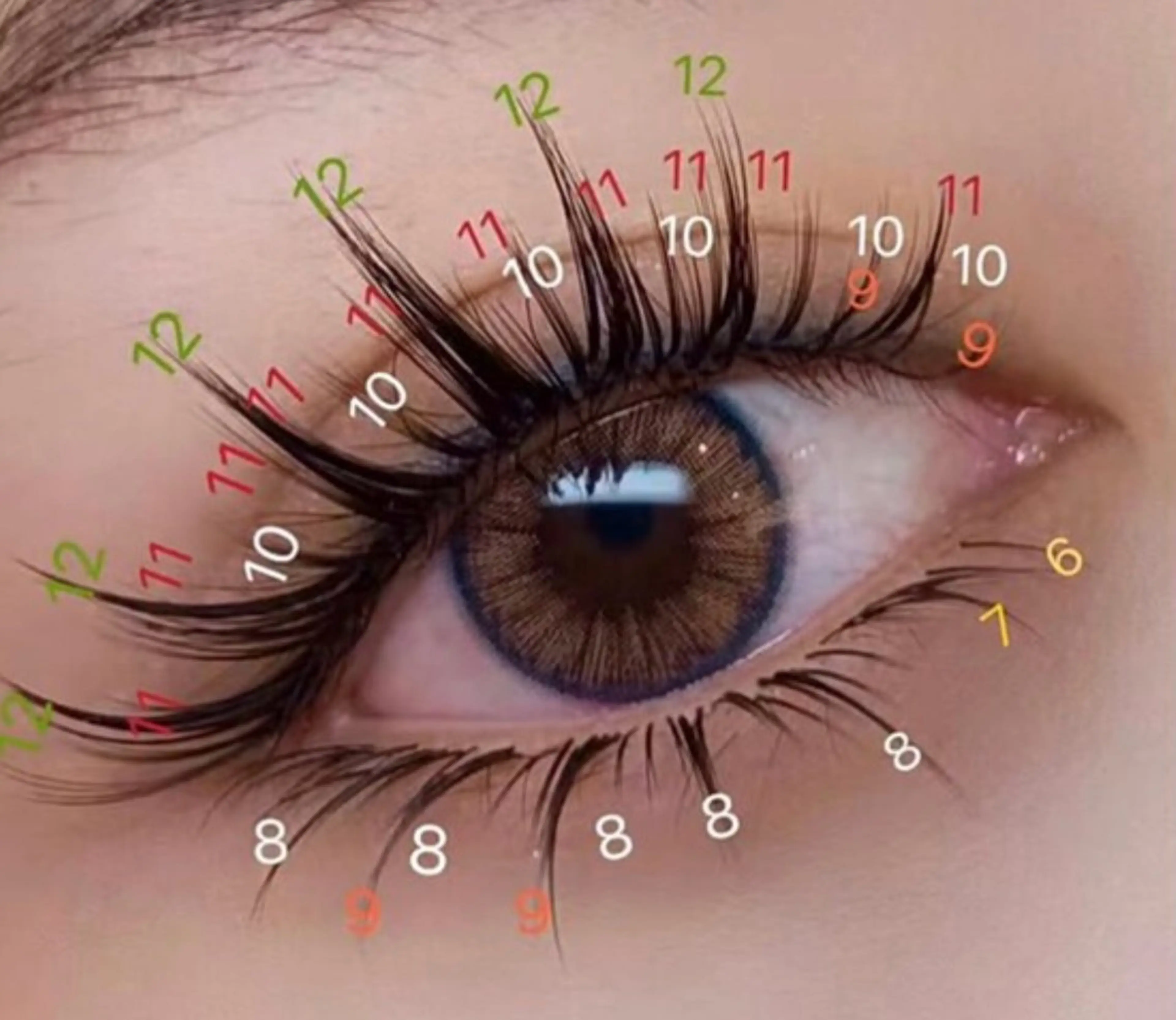 マツエク・マツパ kico.coサロン マサコのマツエク・マツパデザイン
