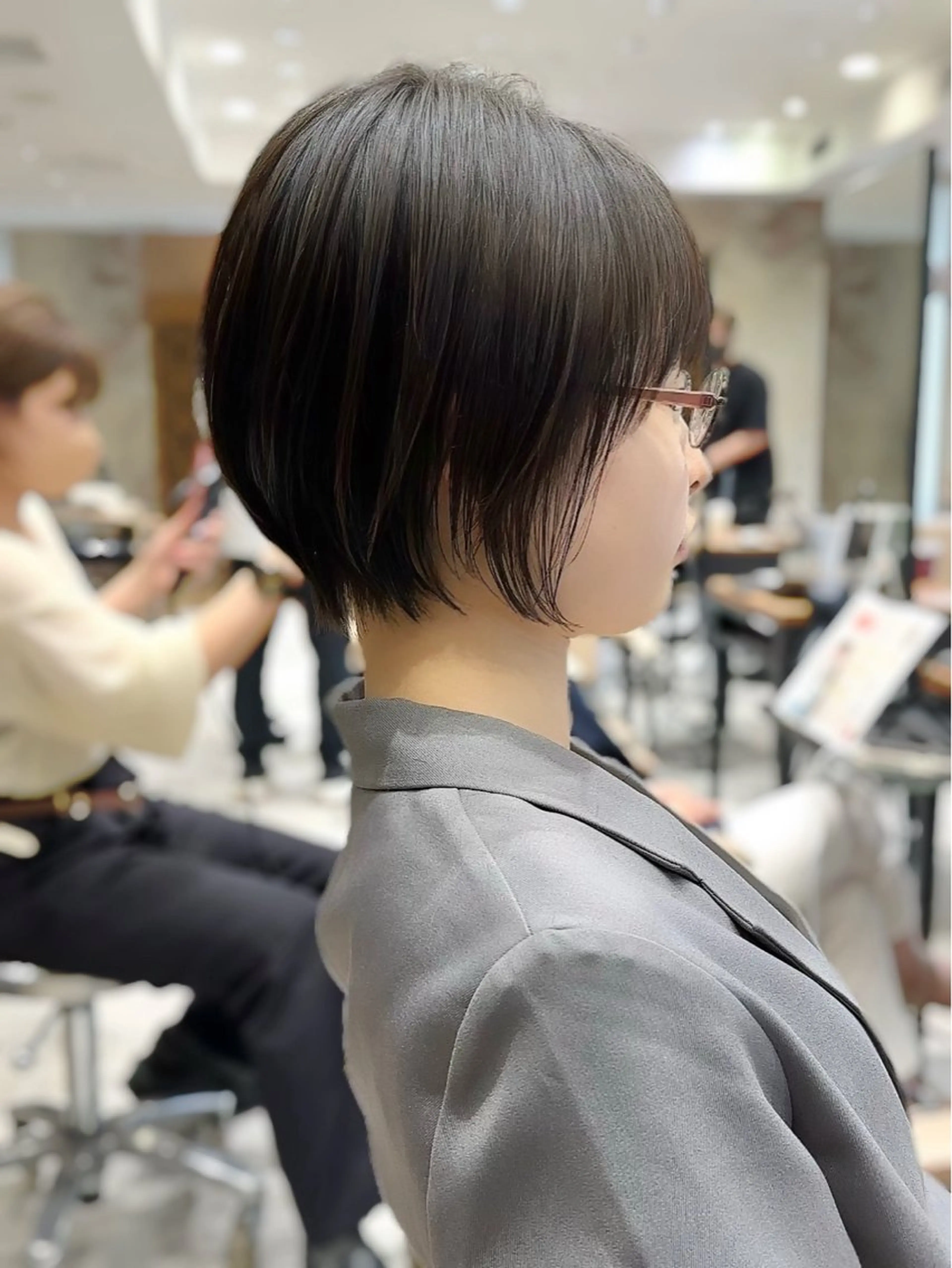 ショート カラー ショートボブ ボブ 似合わせカット ショートヘア 小顔カット カット ヘアカラー トリートメント ショート、ボブの神✨ 峯朋也✂︎✨のヘアスタイル