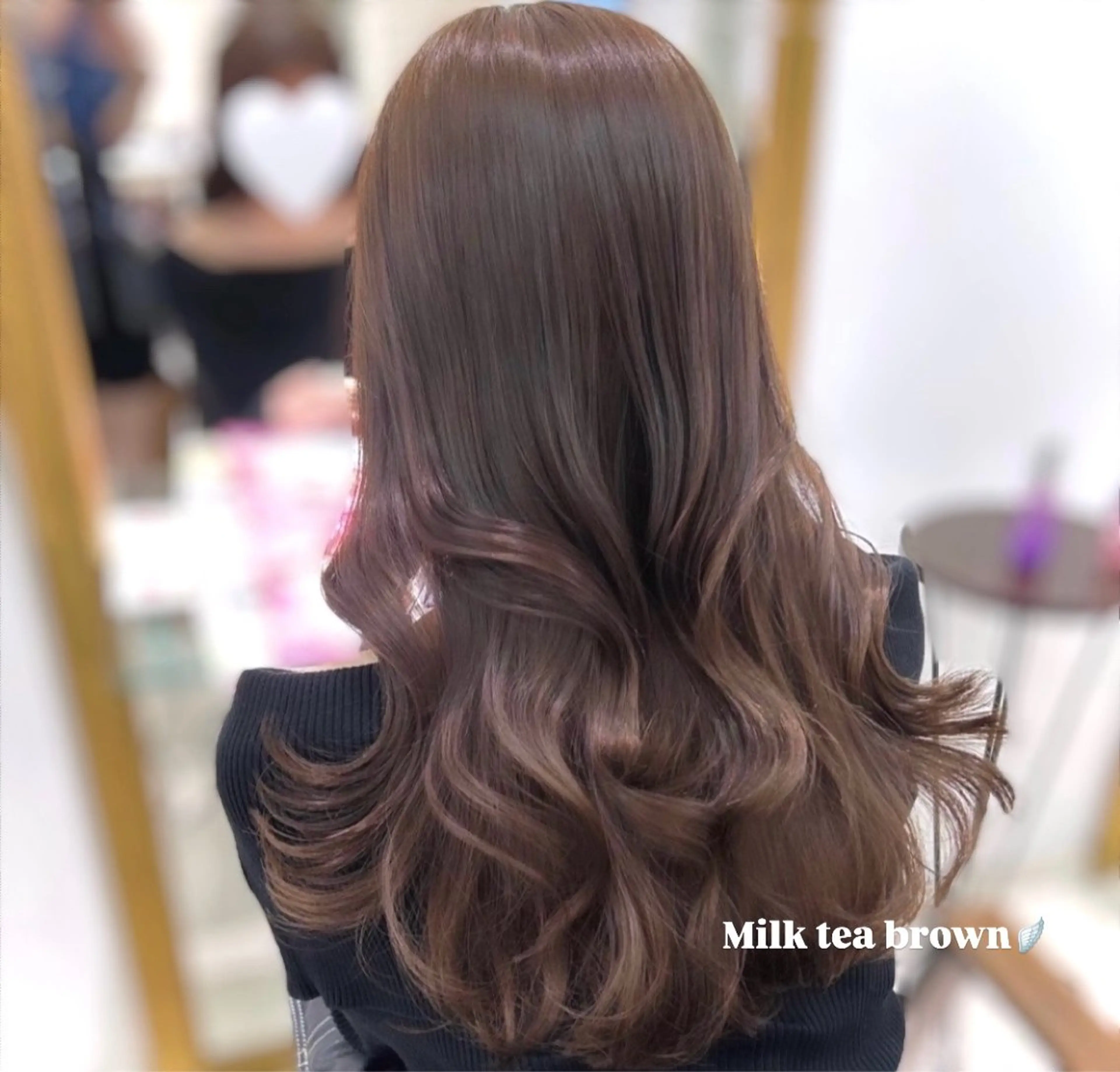 ロング つや髪ᰔᩚ暖色 カラーYui🩰のヘアスタイル