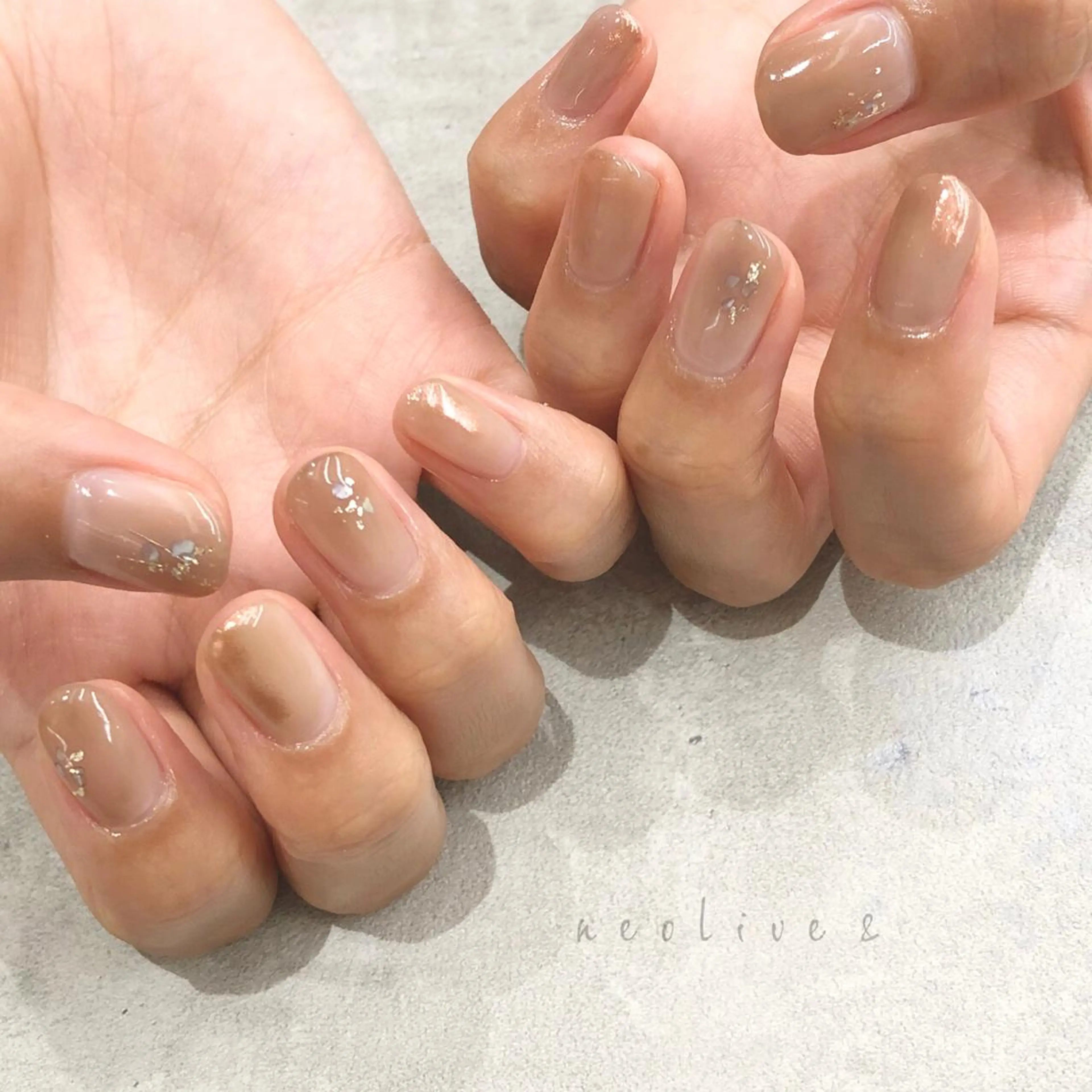 ネイル ハンドネイル Yuriko Omi パラジェル/渋谷のネイルデザイン