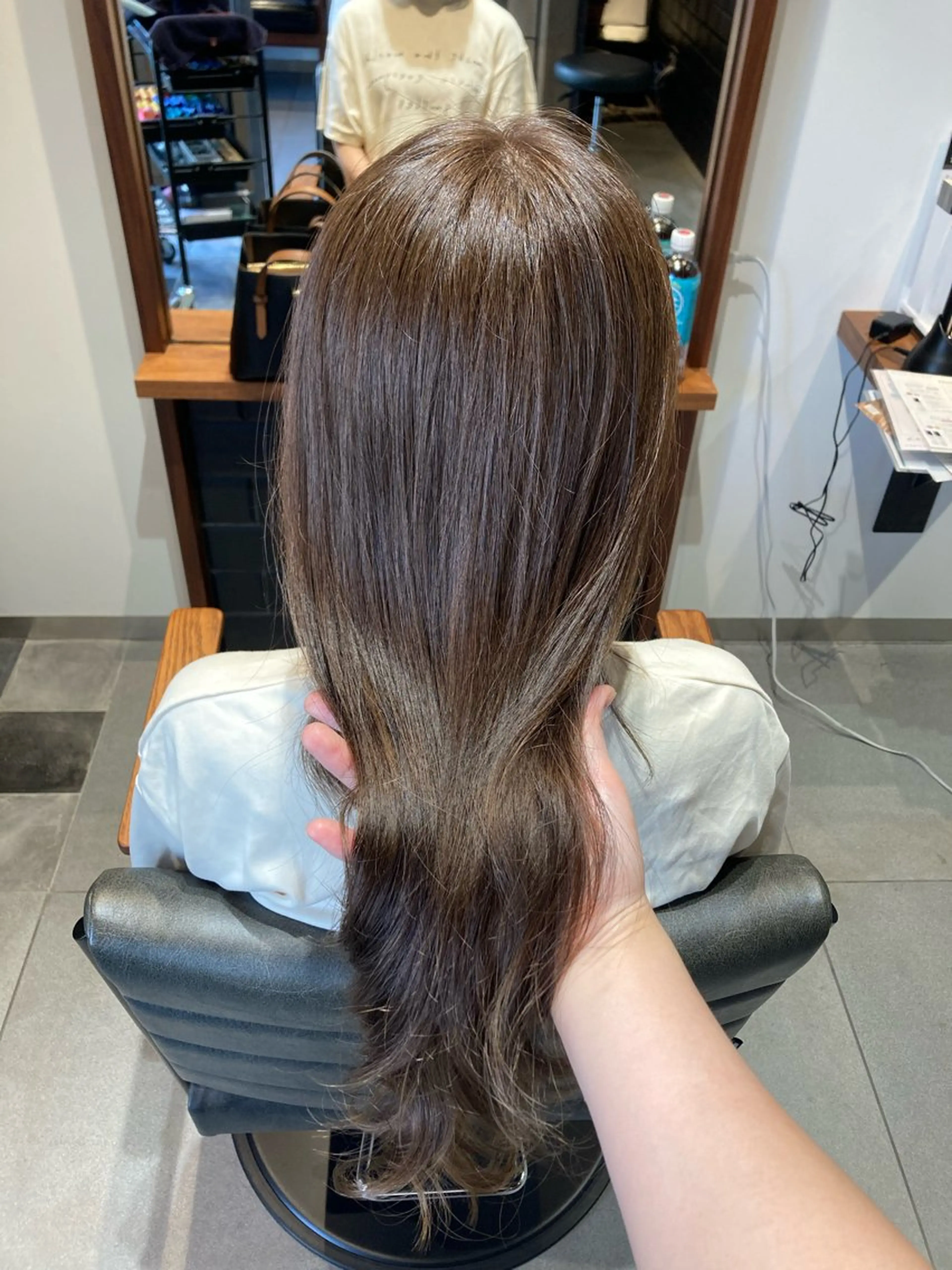 ロング パーマ トリートメント あべ 💆‍♀️🫧のヘアスタイル