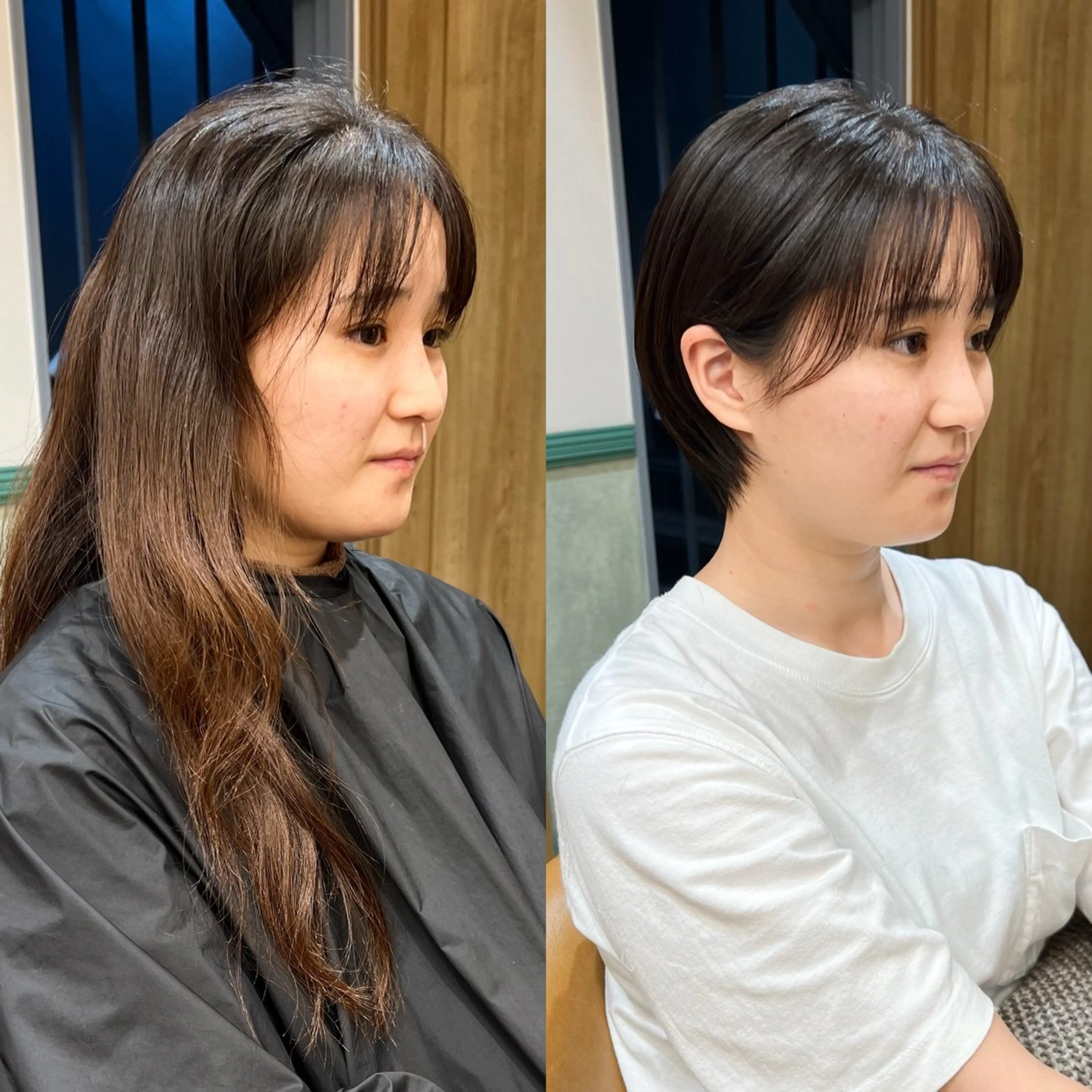 ショート カラー 似合わせショート🌿 ボブ🫧 乾辺真悠子のヘアスタイル