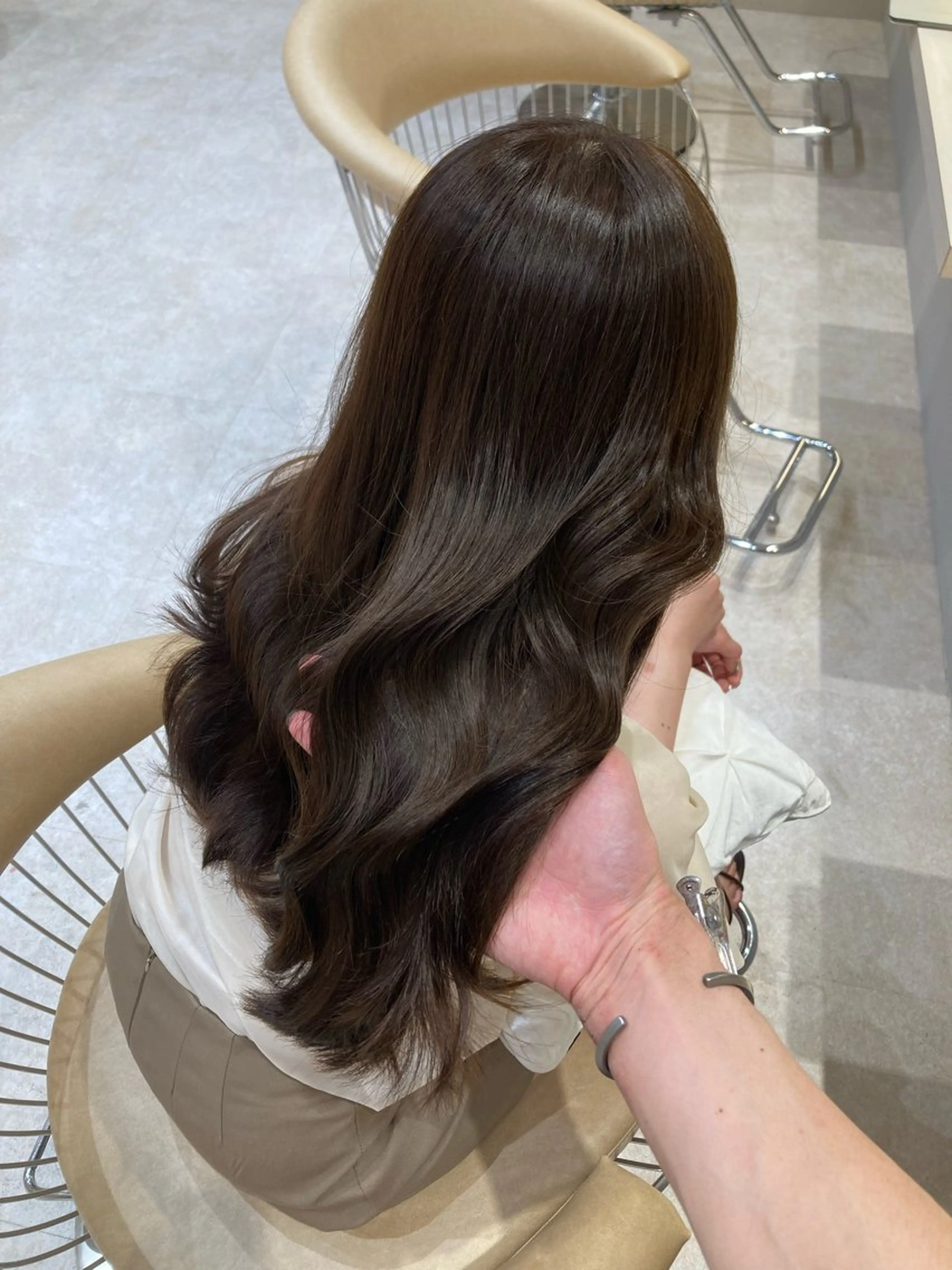 ロング ヘアカラー トリートメント 🩵縮毛矯正・ボブ 岩原朋也🩵のヘアスタイル