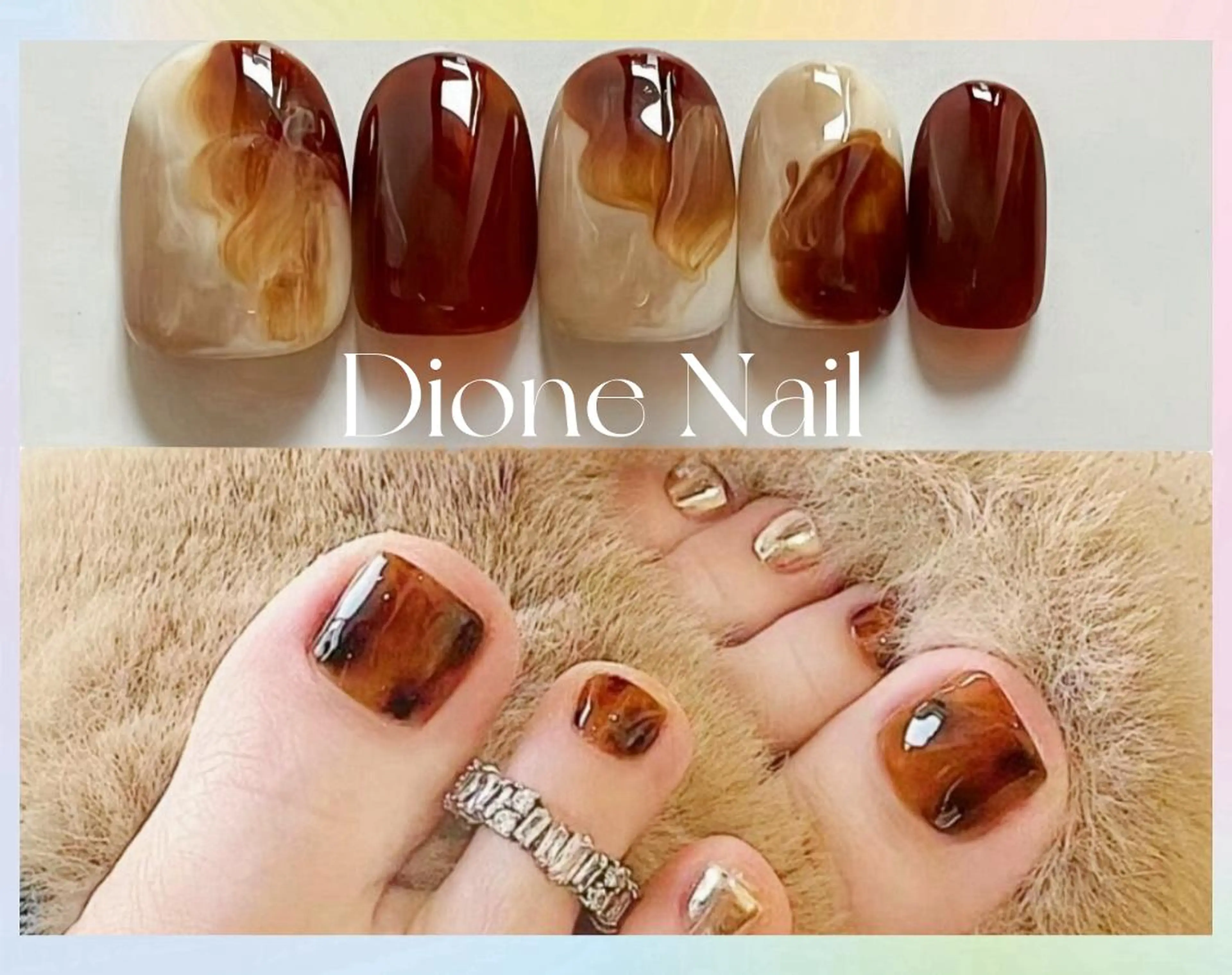 ネイル ハンドネイル フットネイル Dione ネイル専門店のネイルデザイン