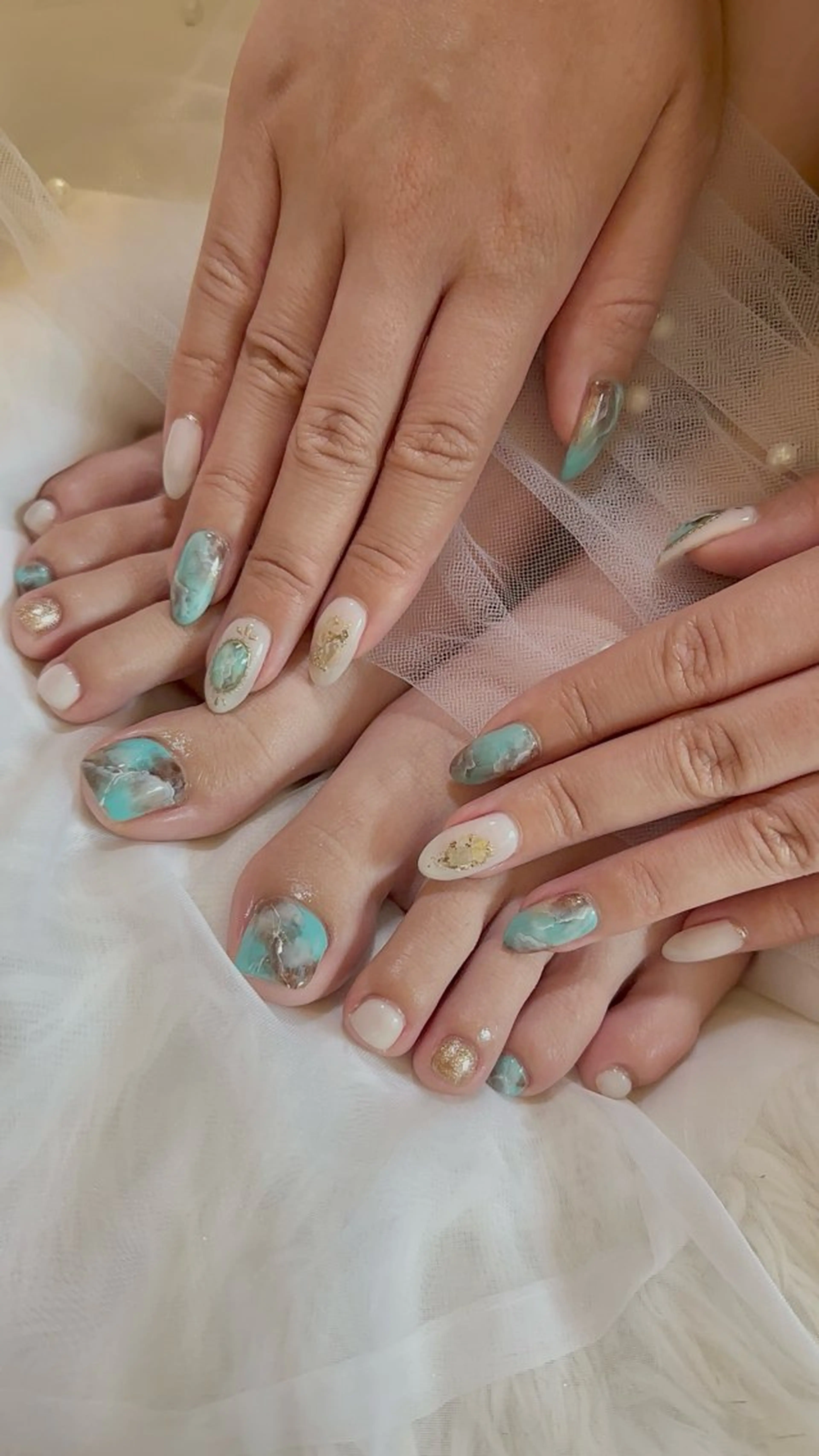 フットネイル親指デザイン✨の写真